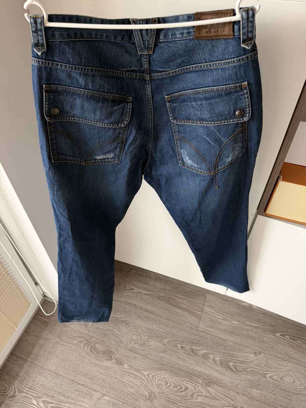 Dolce & Gabbana Dolce & Gabbana Vintage 05/06 SS Denim Swag Y2K Drip Jeans Size US 36 / EU 52 - 14 Thumbnail