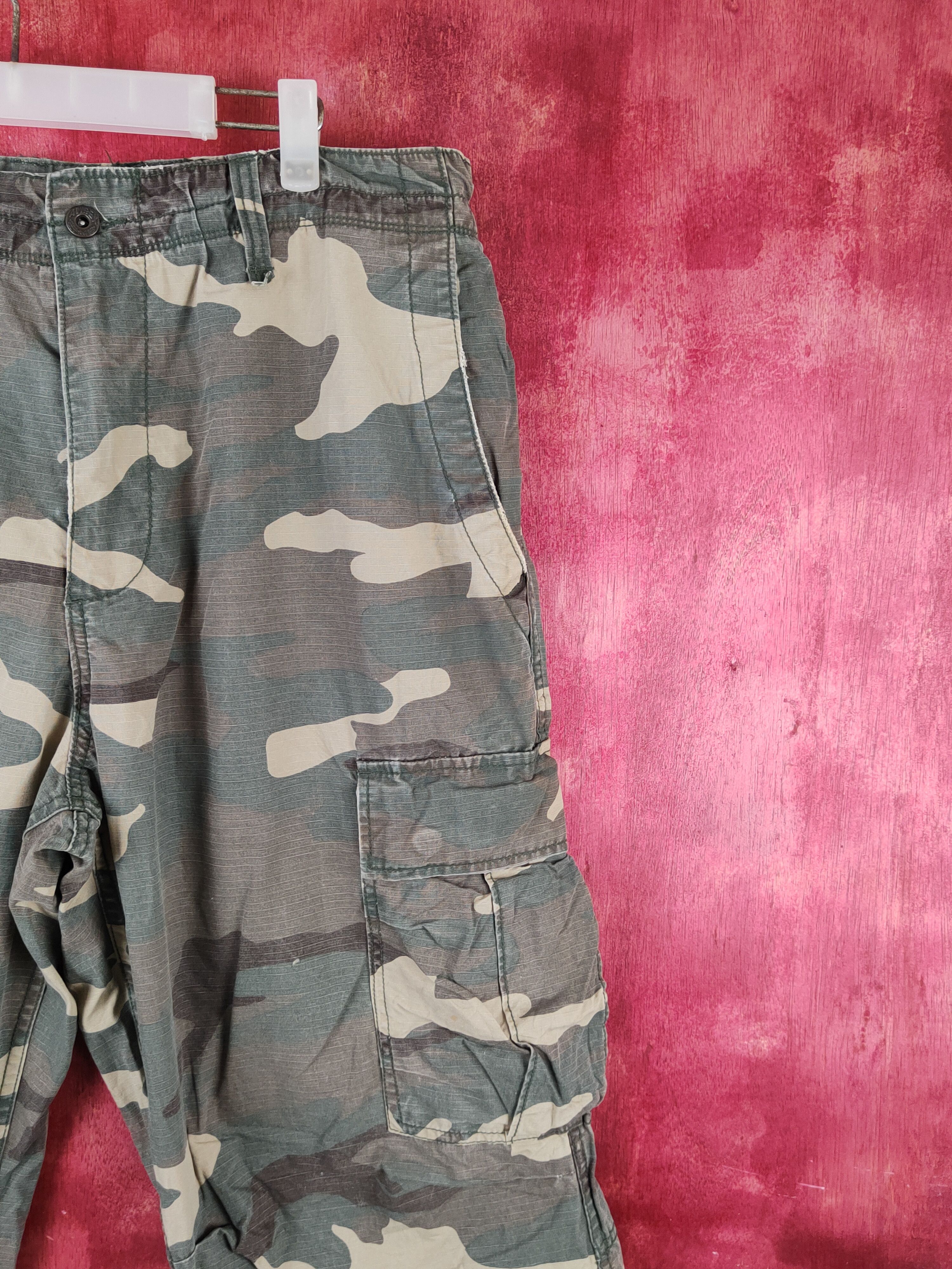Avirex Avirex Camouflage Multipocket Tactical Cargo Pants #S1752 Size US 33 - 5 Thumbnail