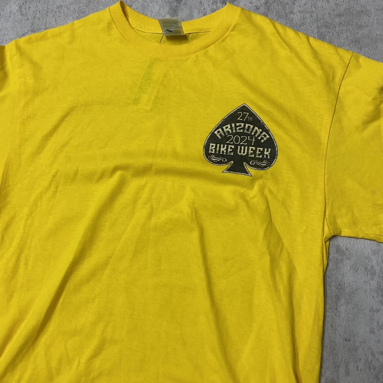 Other Yellow cotton Arizona Bike Week 2021 T-shirt #bikeweek Size US L / EU 52-54 / 3 - 2 Thumbnail