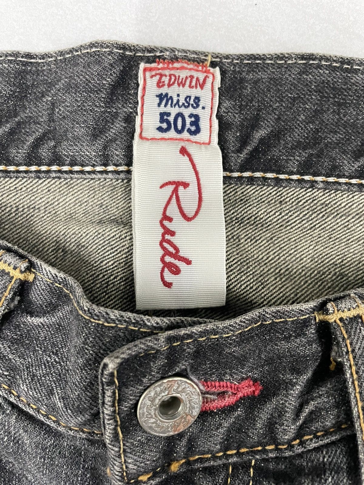 Hysteric Glamour Edwin Rude 503 Japan Flare Jeans Size US 30 / EU 46 - 9 Thumbnail