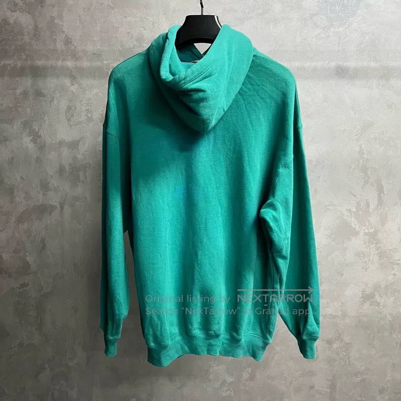 Balenciaga Balenciaga Blue small letter hooded sweatshirt Size US XS / EU 42 / 0 - 2 Thumbnail