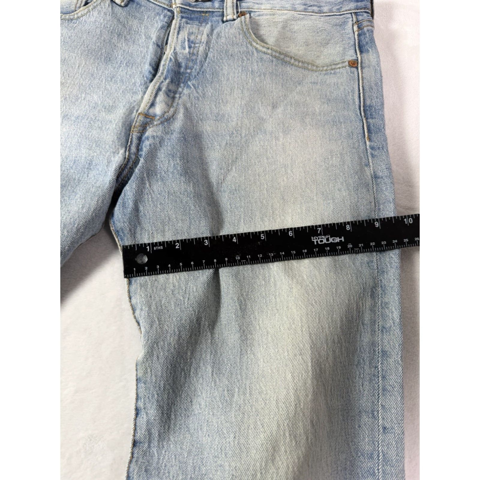 Levi's Levi's 501 Jeans Men Medium Blue Denim Straight" Size US 31 - 7 Thumbnail