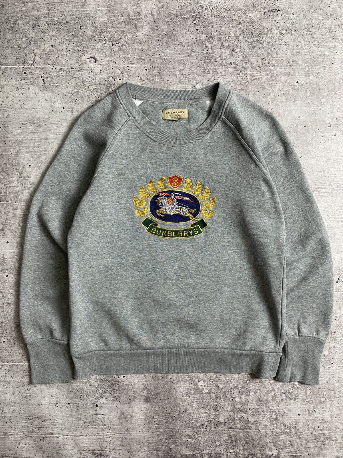 Burberry Crewneck Big Logo Sweatshirt