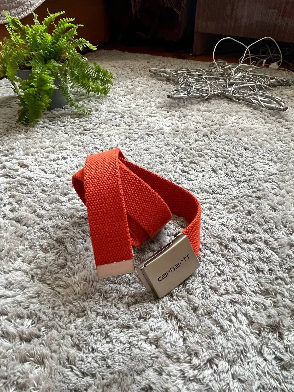 Carhartt × Vintage Carhartt Belt Streetwear Vintage Logo Rare Y2k 00s Size ONE SIZE - 6 Thumbnail