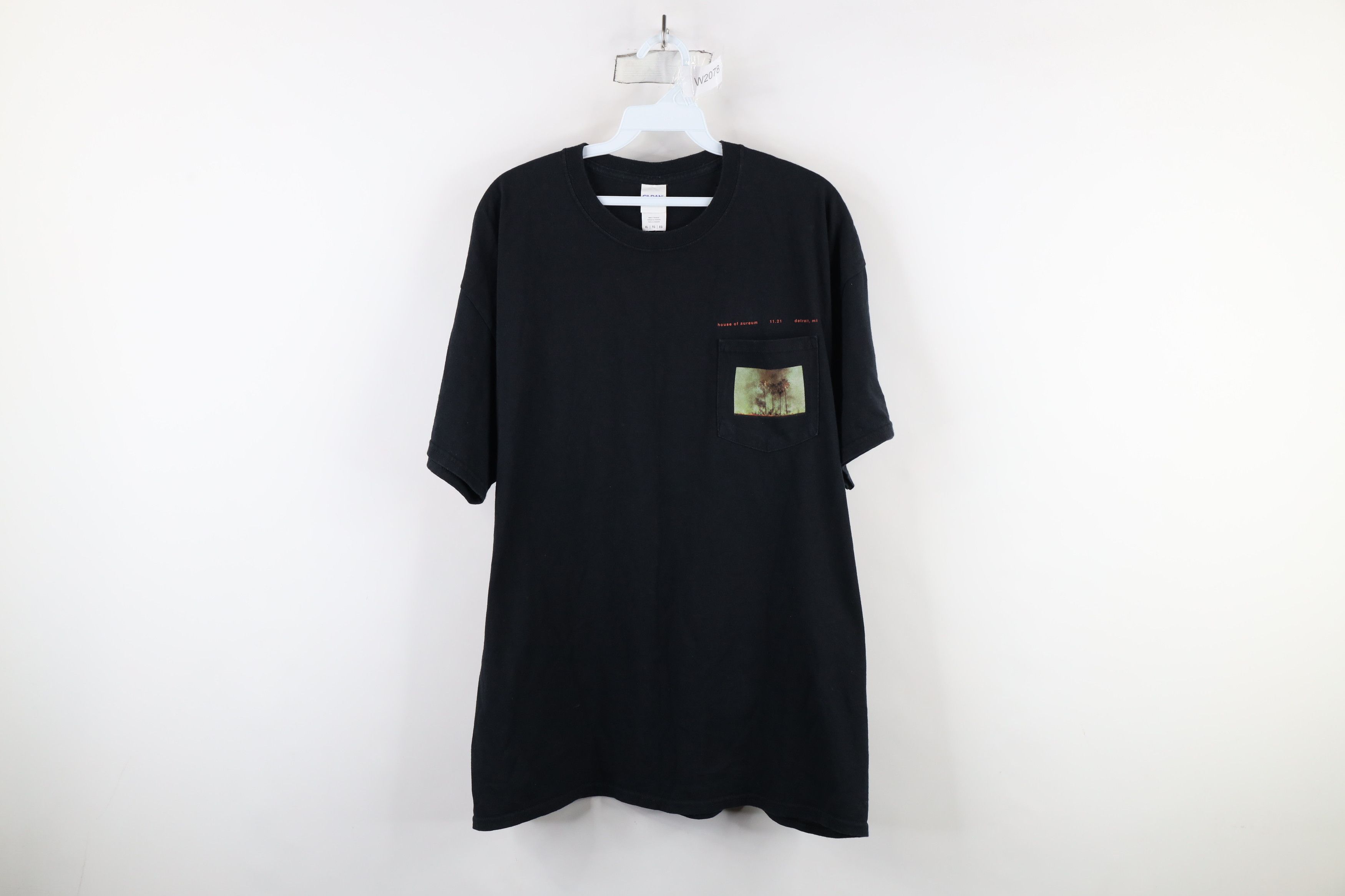 Vintage Vintage Y2K Streetwear Of Aureum Detroit Pocket T-Shirt Size US XL / EU 56 / 4 - 1 Thumbnail