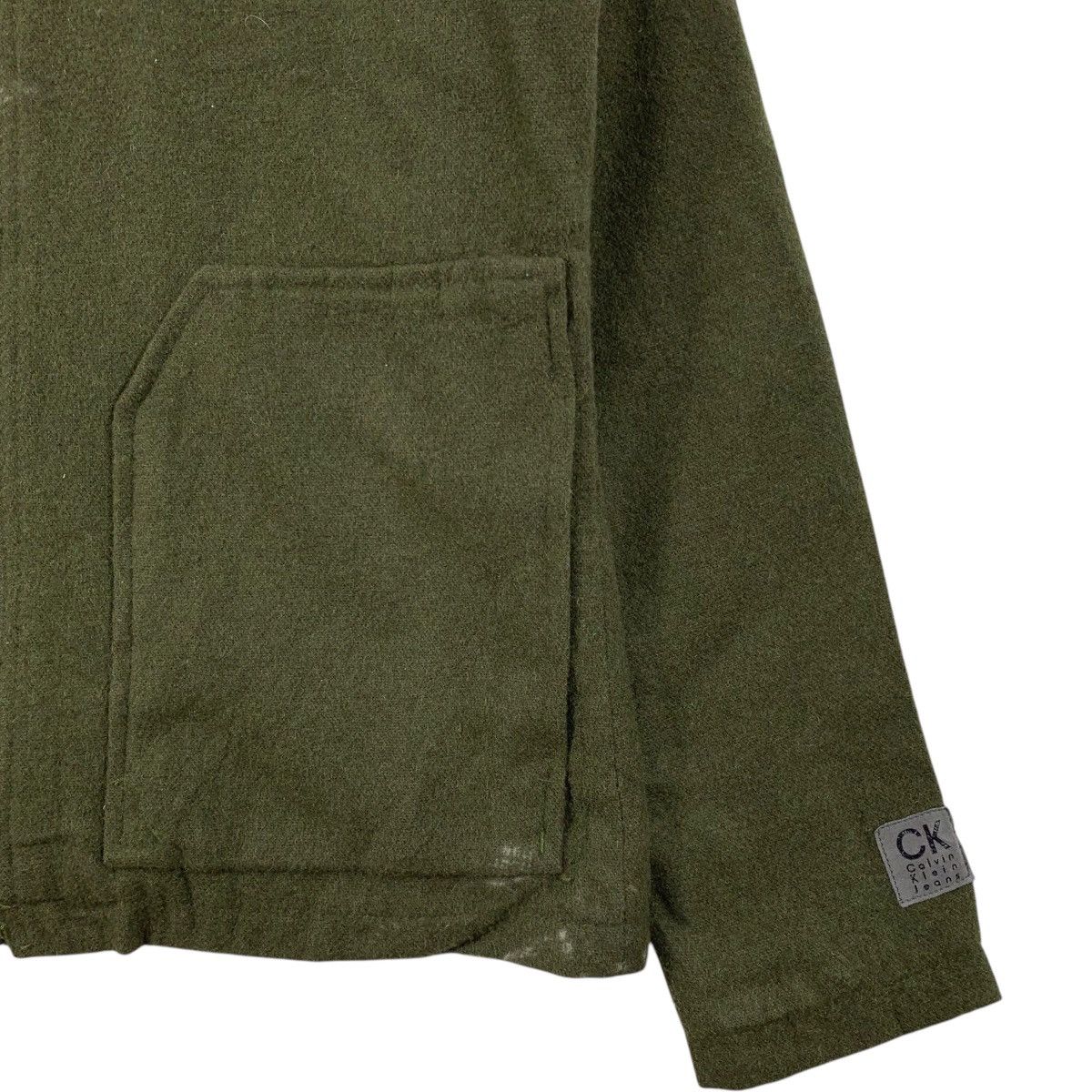 Calvin Klein CALVIN KLEIN Casualwear Designer Army Design Wool Jacket Size M / US 6-8 / IT 42-44 - 6 Thumbnail