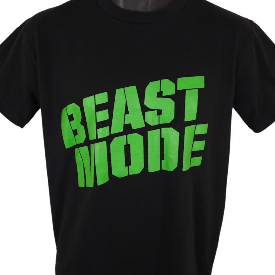 Vintage Beast Mode T Shirt Mens Size Small Black MusclePharm Workout Bodybuilding Shirt Mens Black Size US S / EU 44-46 / 1 - 2 Thumbnail