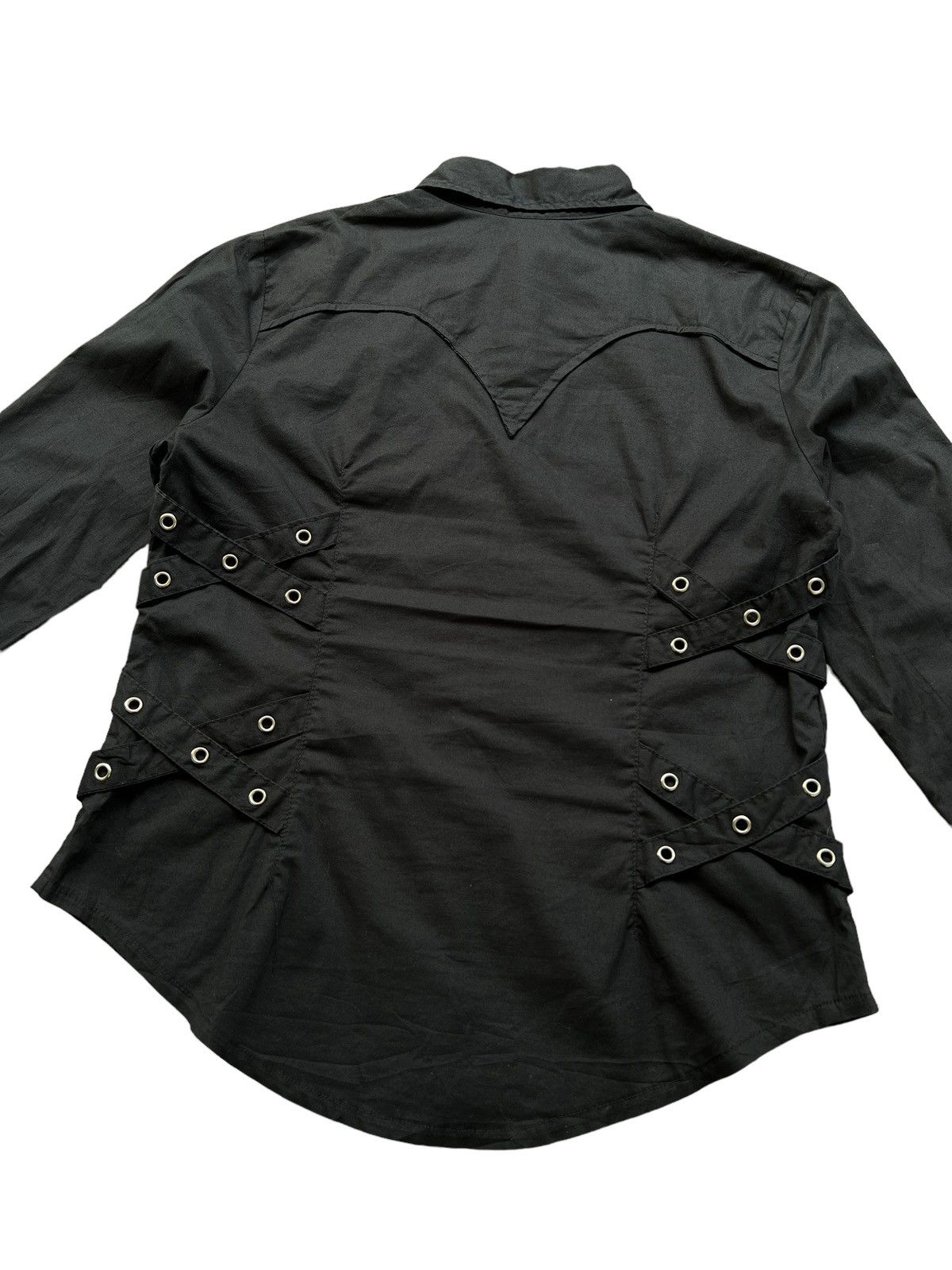 Japanese Brand Cross Bondage Button Up Shirt Size S / US 4 / IT 40 - 8 Thumbnail