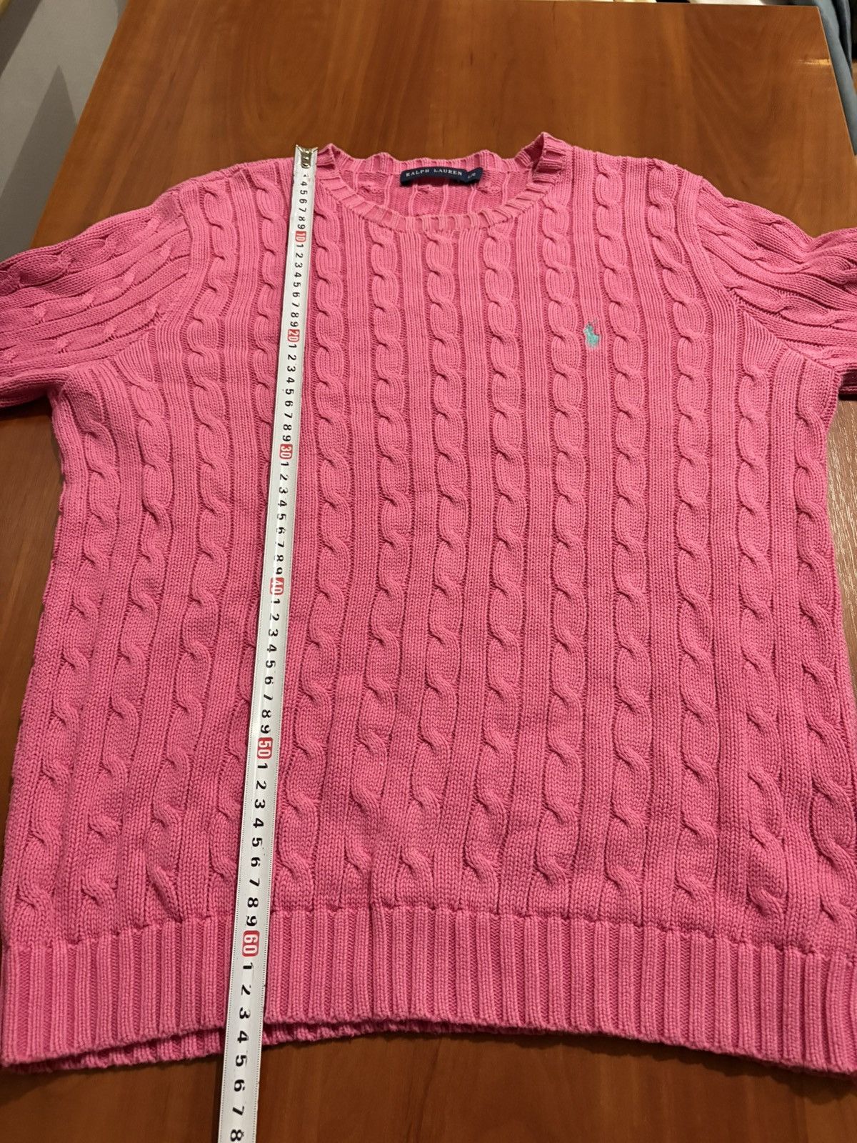 Ralph Lauren Ralph Lauren Cable-Knit Jumper & Sweater Men’s Pink L Size L / US 10 / IT 46 - 12 Thumbnail