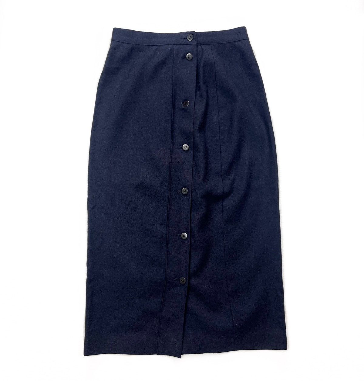 Giorgio Armani Giorgio Armani Skirt 80s Lana Wool Vintage Size 40 Size 27" / US 4 / IT 40 - 1 Thumbnail