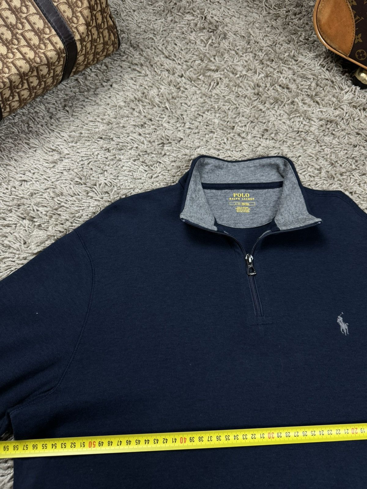 Polo Ralph Lauren 1/4 zip halfzip Polo Ralph Lauren original old money item Size US L / EU 52-54 / 3 - 5 Thumbnail