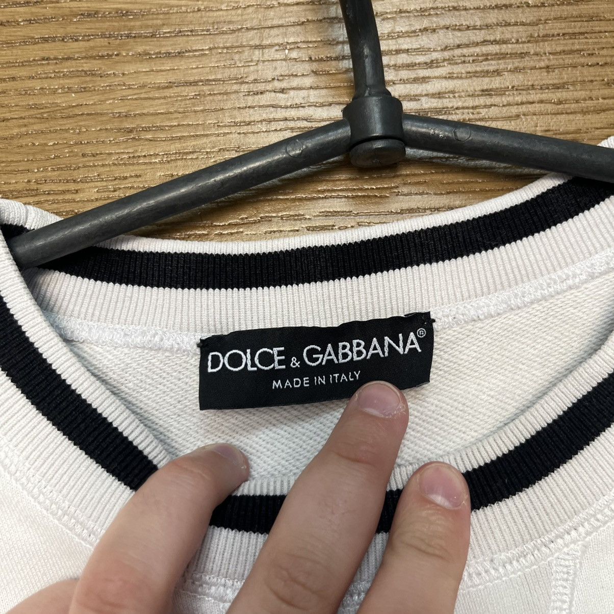Dolce & Gabbana Rare Dolce & Gabbana Sweatshirt Big Logo Size US M / EU 48-50 / 2 - 7 Thumbnail