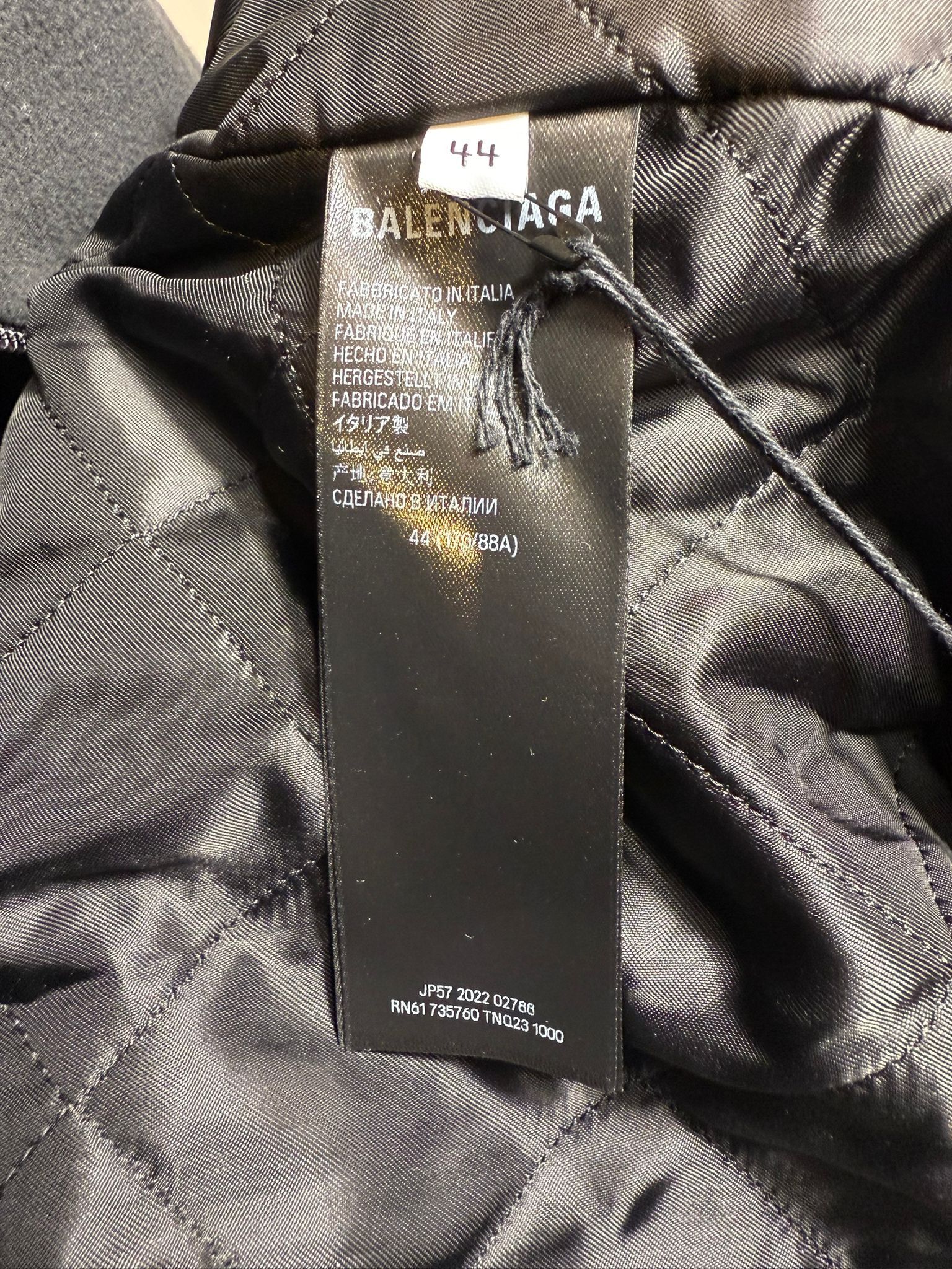Balenciaga Balenciaga Mirror Zip Up Jacket Size US S / EU 44-46 / 1 - 4 Thumbnail