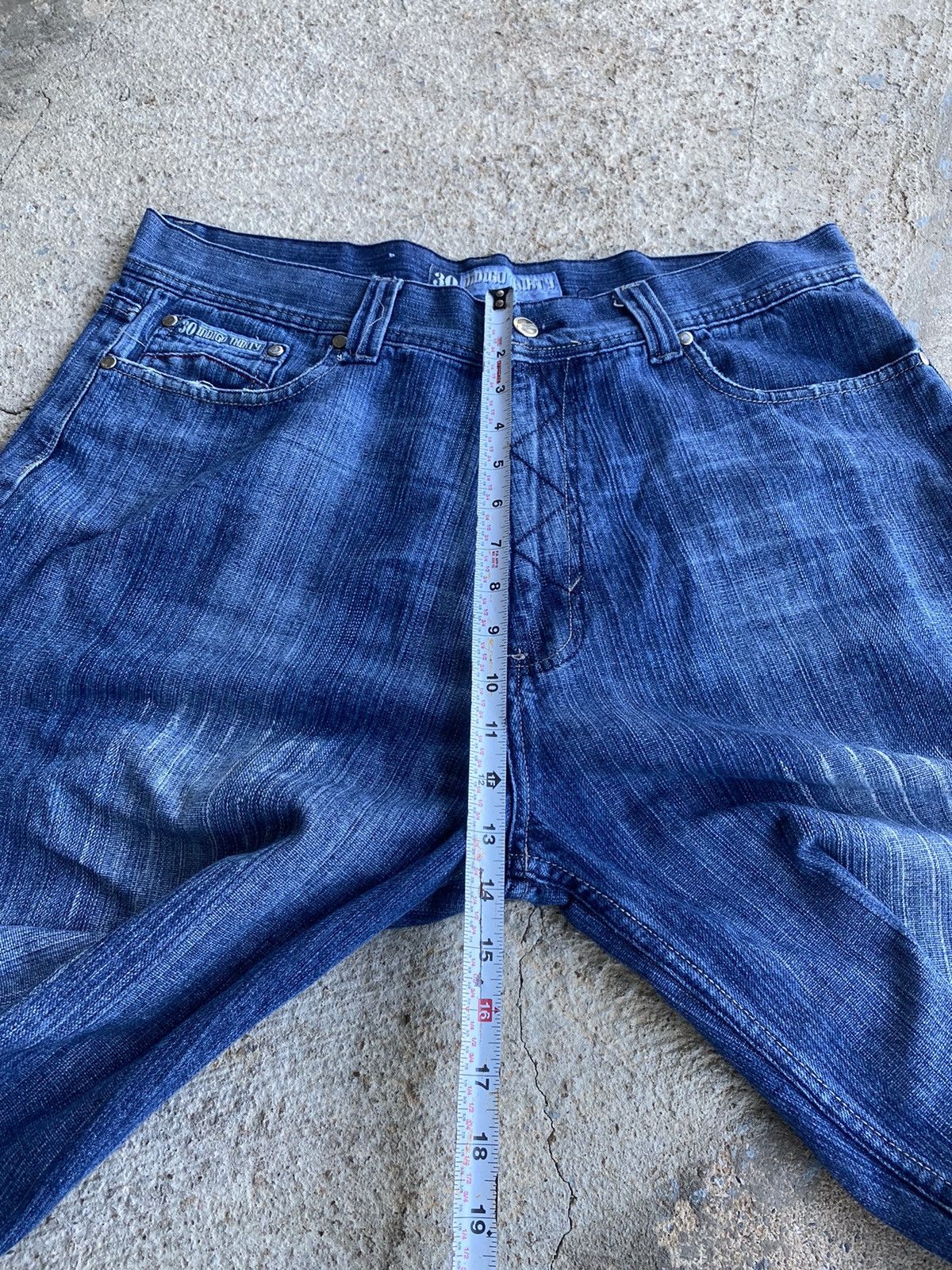 JNCO × Southpole × Vintage Vintage Y2K Baggy Southpole Style Jorts Jean Shorts Size US 36 / EU 52 - 12 Thumbnail