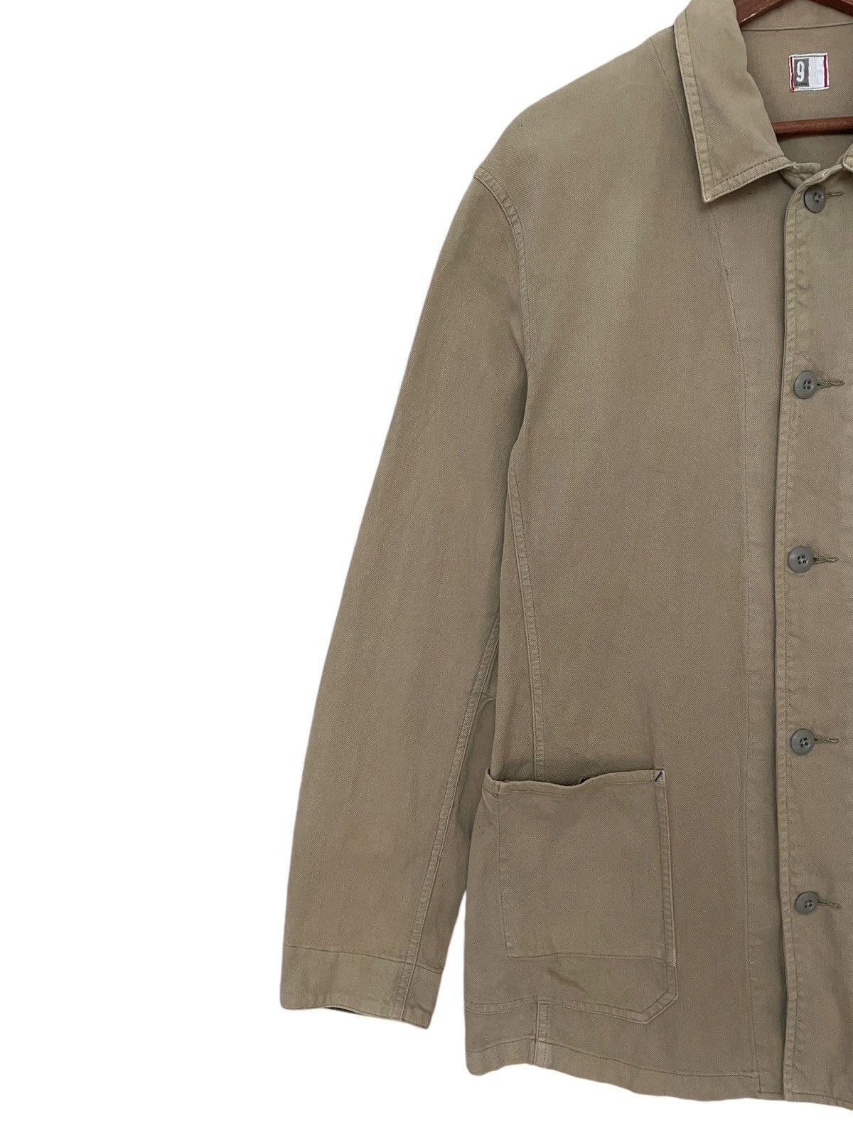 Japanese Brand × Vintage Vintage Japanese Brand Boston Nine Chore Jacket 1990s Size US M / EU 48-50 / 2 - 5 Thumbnail