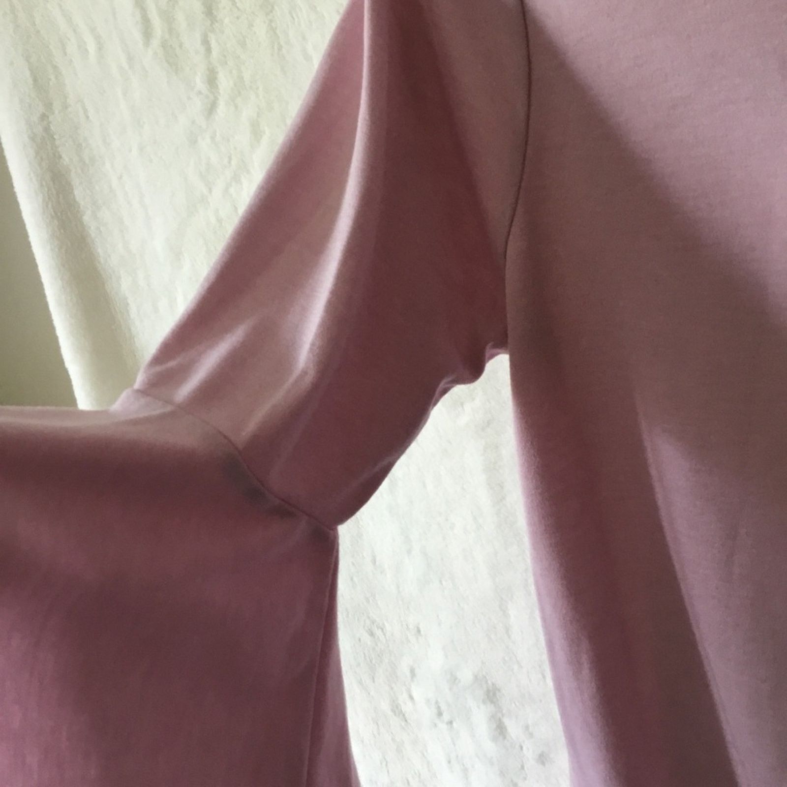 Other Ozoc Pink Long-Sleeve Twist-Back Top Size M / US 6-8 / IT 42-44 - 3 Thumbnail