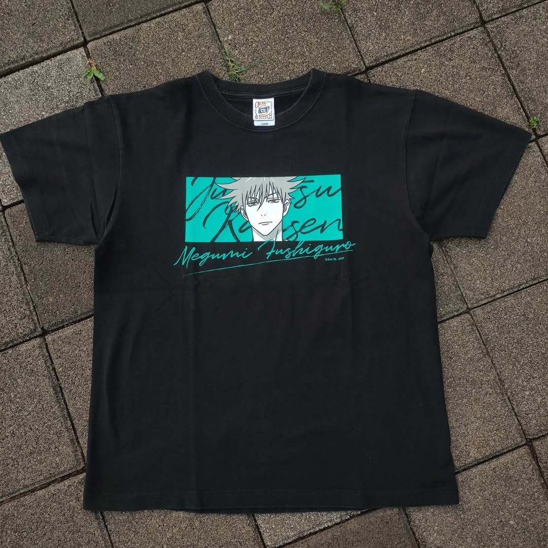 Anime Jujutsu Kaisen Megumi Fushiguro Official Tee Size US L / EU 52-54 / 3 - 2 Thumbnail
