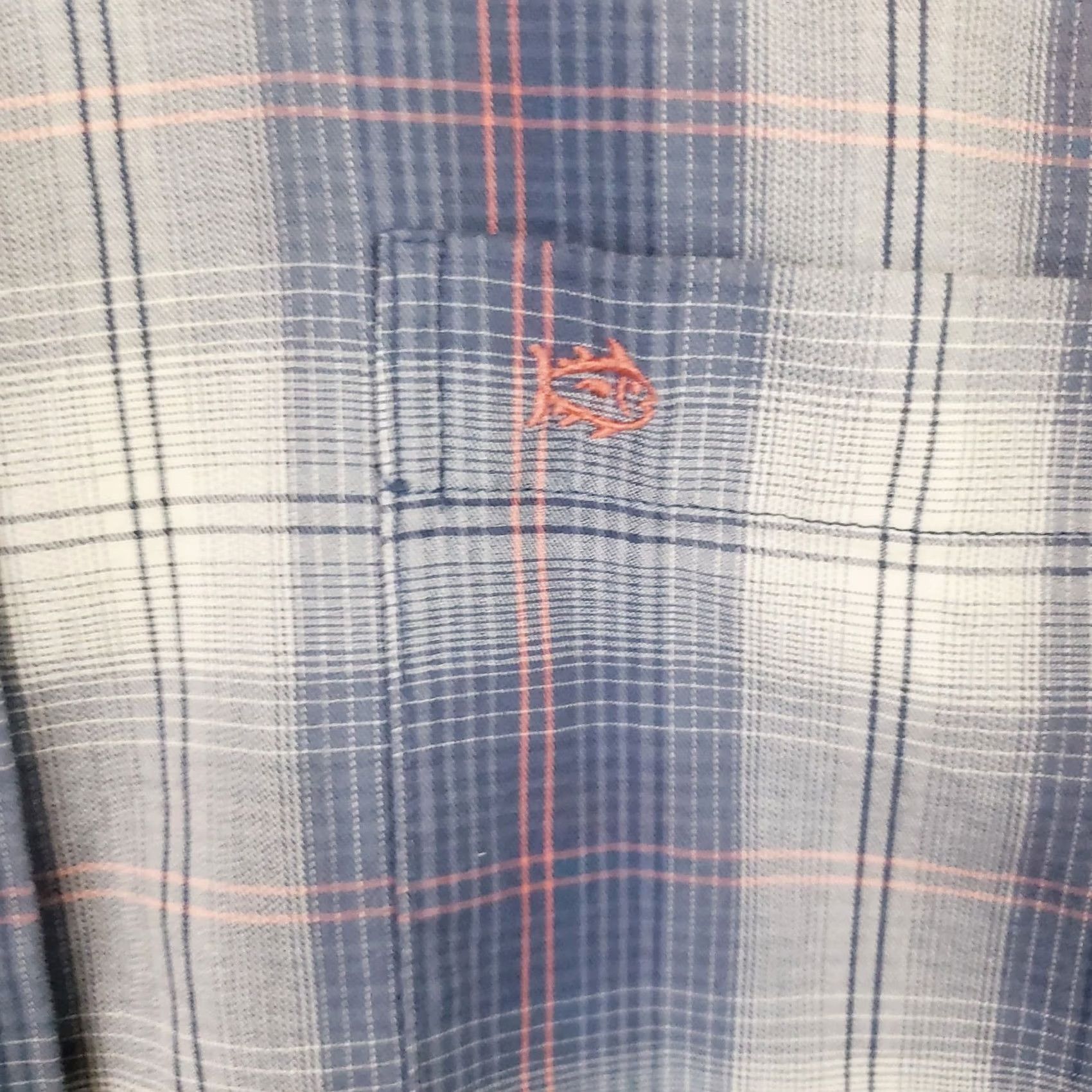 Southern Tide Southern Tide Coastal Passage Button-Down Shirt Men’s Large Plaid Performance Blue Cotton Elastodiene Regular Nautical Preppy Embroidered Pocket Size US L / EU 52-54 / 3 - 5 Thumbnail