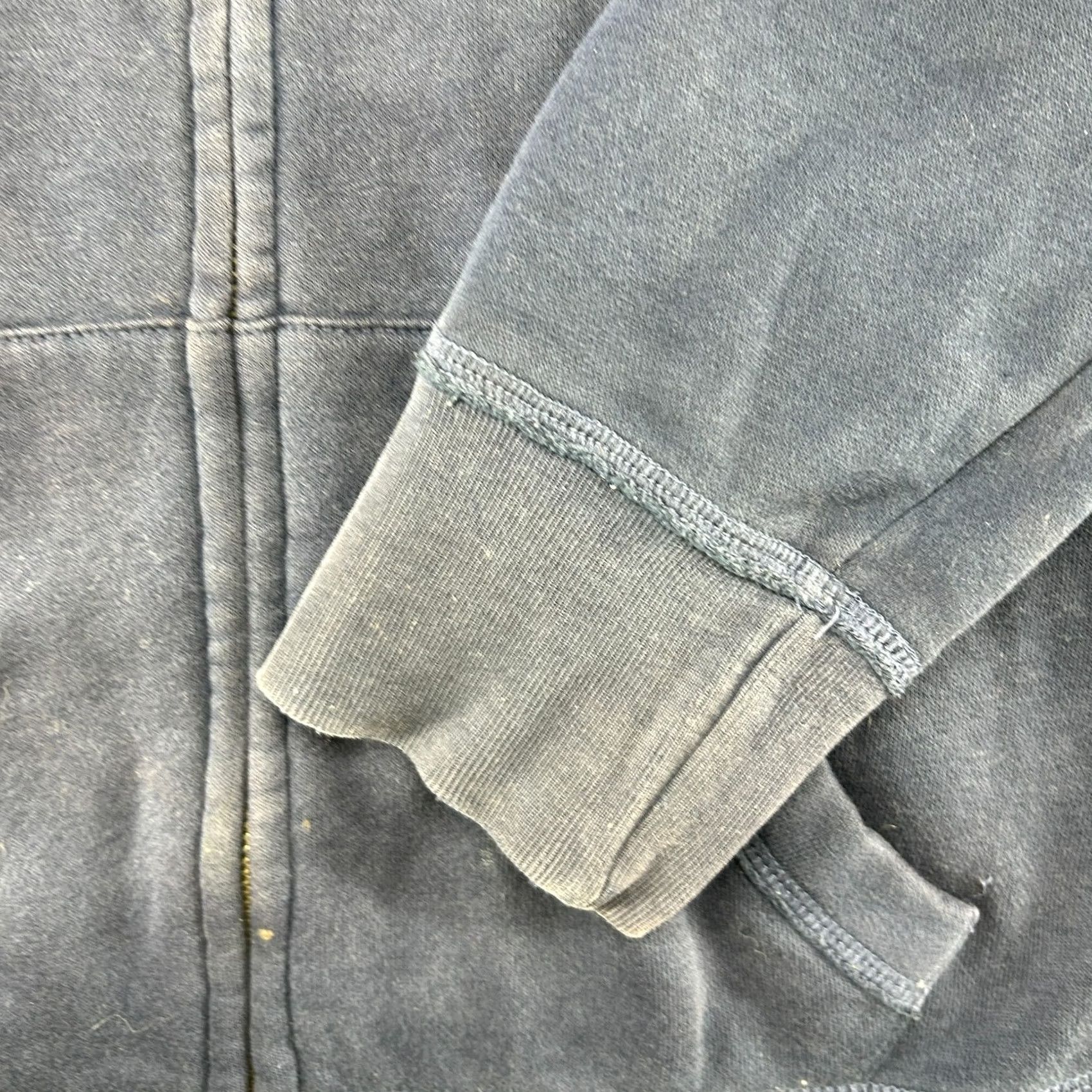 Vintage VINTAGE Aeropostale Hoodie Womens L Blue Navy Spellout Logo Full Zip Cotton Y2K 80s 90s Womens Size L Blue Navy Logo Hoodie Size L / US 10 / IT 46 - 5 Thumbnail