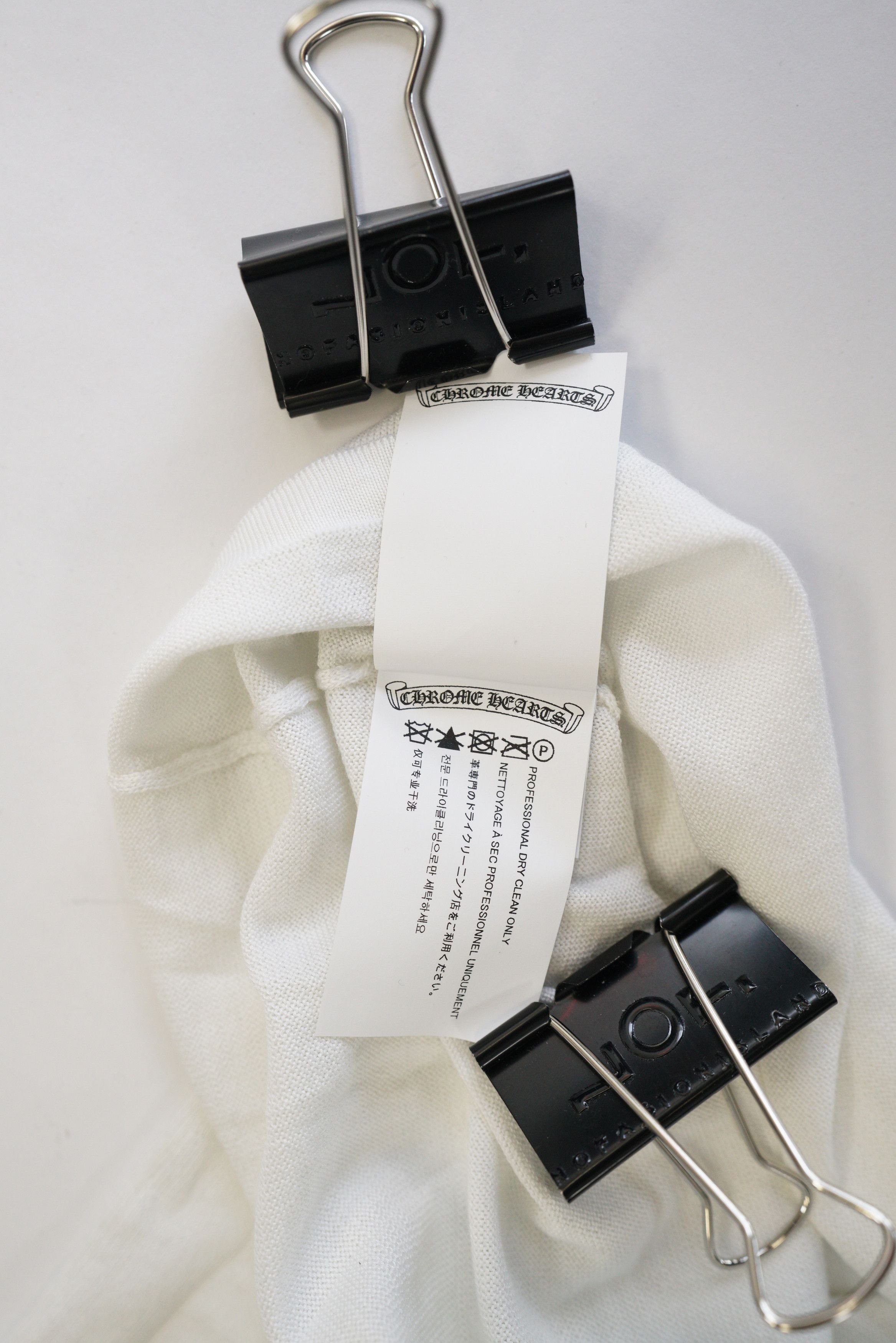 Chrome Hearts Chrome Hearts White Triple Cross Black Long Sleeve Tee Size US L / EU 52-54 / 3 - 8 Thumbnail