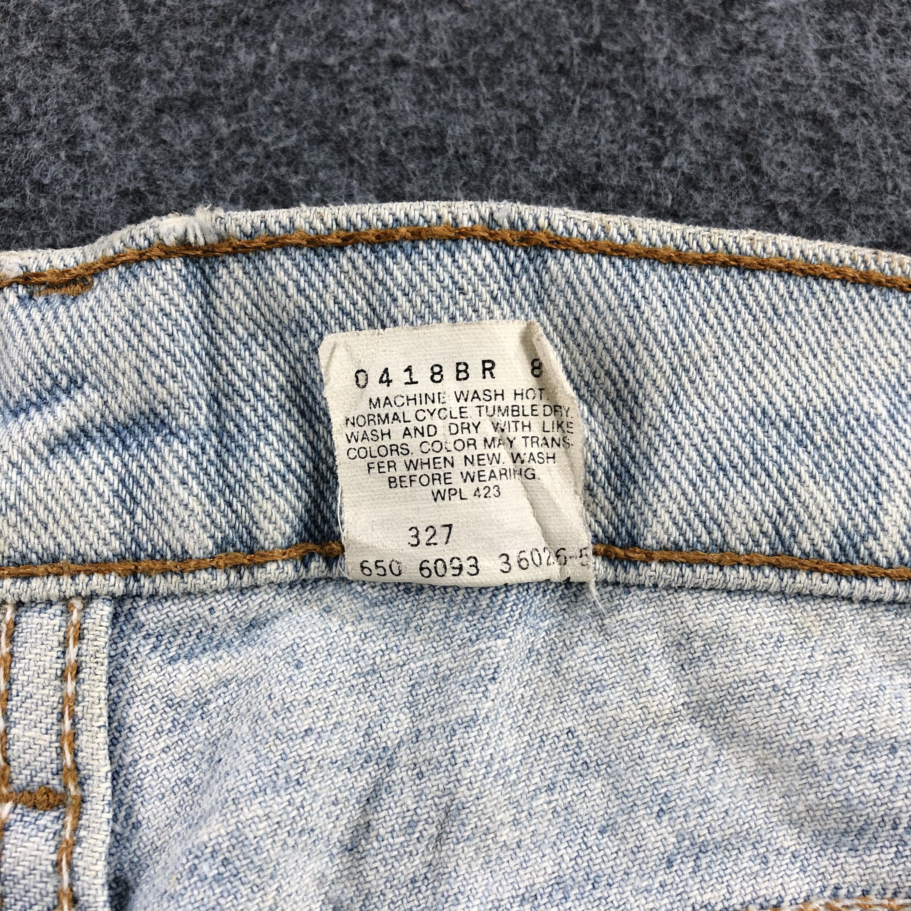 Levi's × Vintage Vintage 90s Light Wash Levis 560 Jeans-JM1182 Size US 32 / EU 48 - 11 Thumbnail