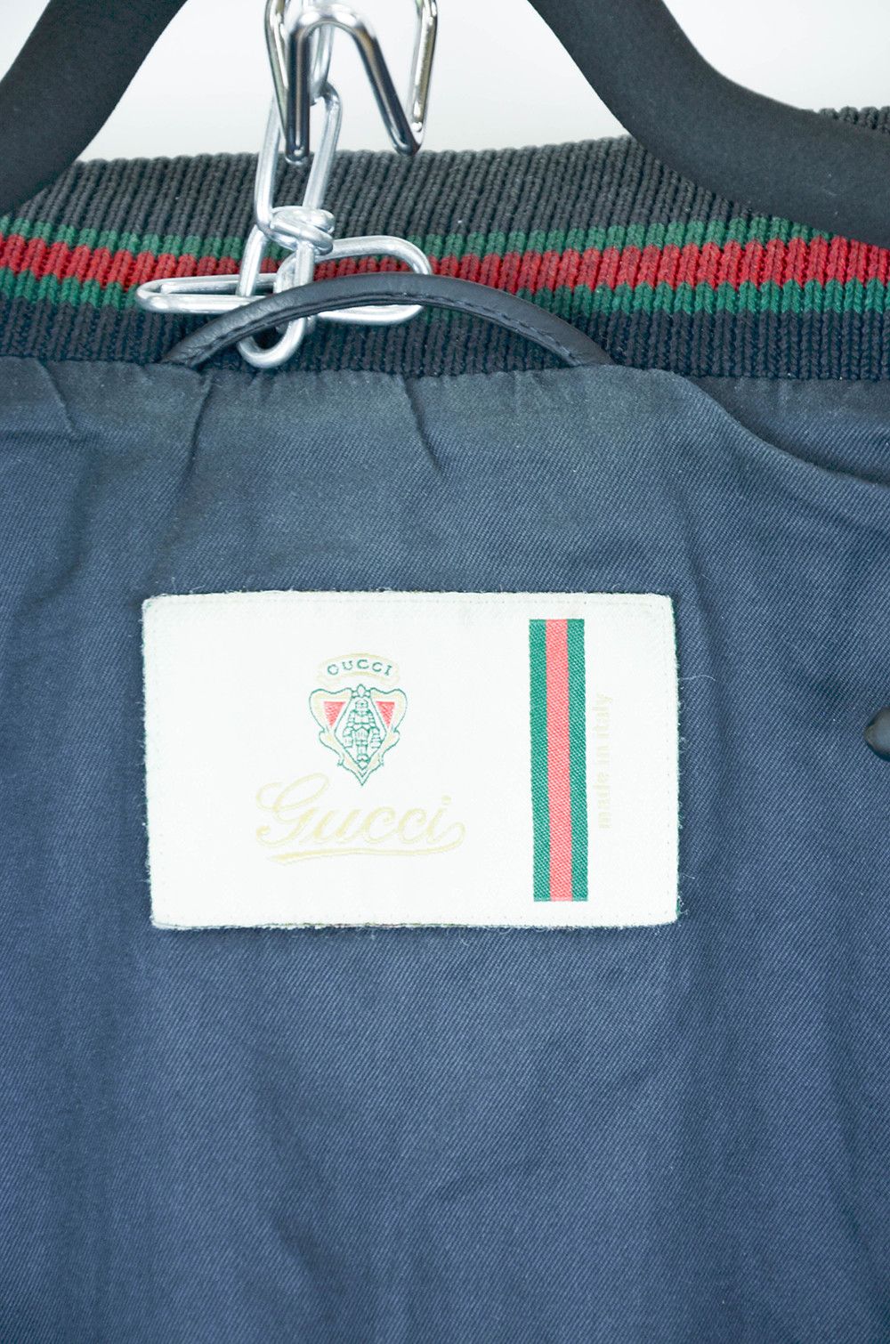 Gucci Gucci Vintage Distressed Leather Field Jacket – Size 50 Size US M / EU 48-50 / 2 - 24 Thumbnail