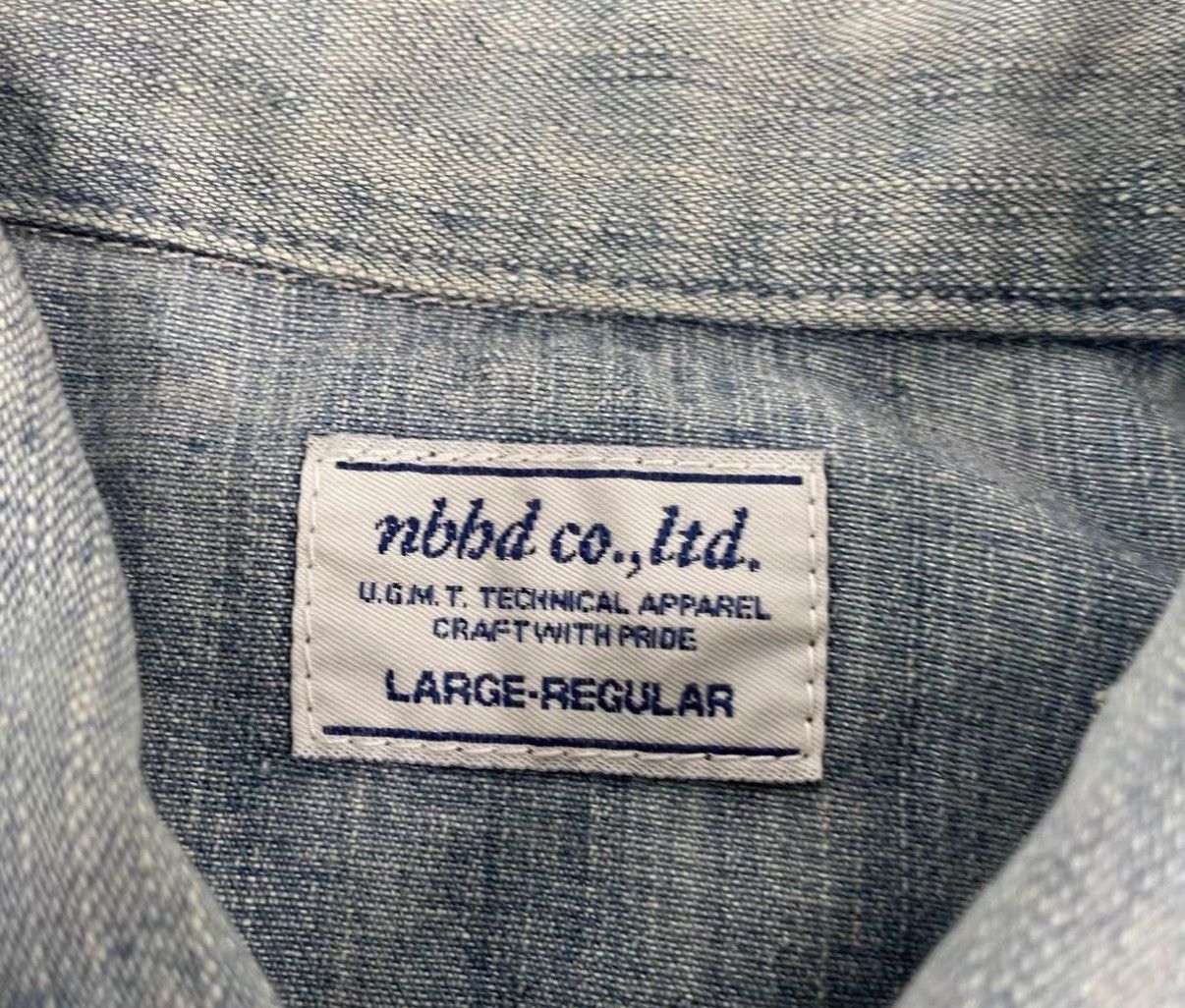 Neighborhood NEIGHBORHOOD Denim Jacket J16 Size US L / EU 52-54 / 3 - 6 Thumbnail