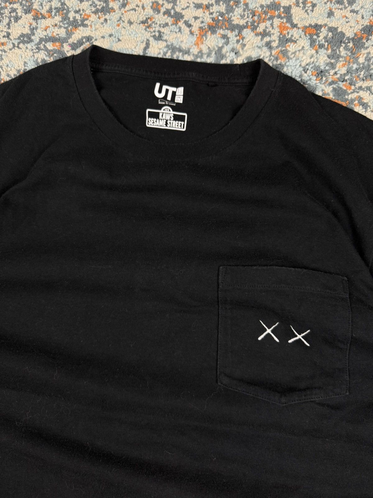 Kaws × Uniqlo Kaws x Uniqlo x Sesame Street graphic pocket tee artwork Size US L / EU 52-54 / 3 - 8 Thumbnail