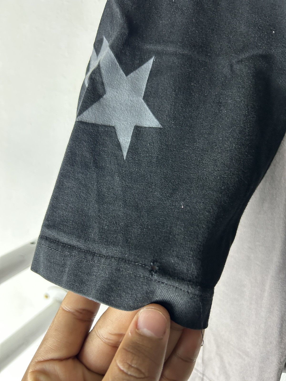 Bape Vintage Bathing Ape Bape Sta Raglan 3/4 Longsleeve Japan Size US XL / EU 56 / 4 - 7 Thumbnail
