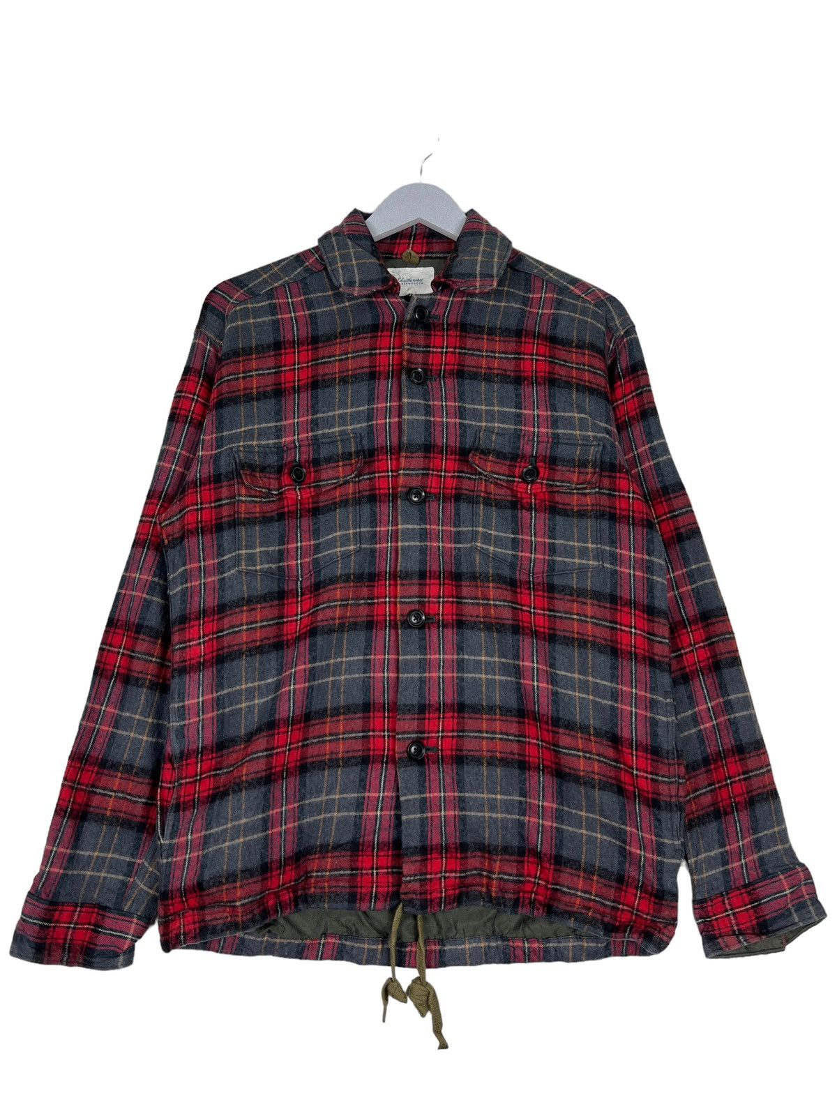 Shuttle Notes 🔥 SHUTTLE NOTES PLAID SHIRTS JACKET MADE IN JAPAN Size US M / EU 48-50 / 2 - 2 Thumbnail