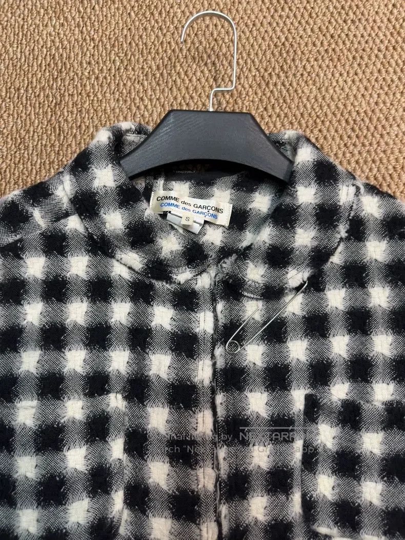 Comme des Garcons Comme Des Garcons Grid short coat Size S / US 4 / IT 40 - 2 Thumbnail
