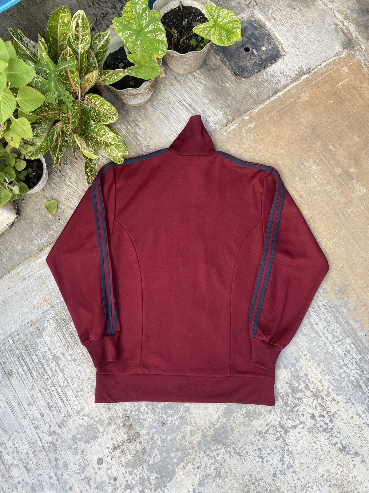 Vintage Distressed Adidas Trefoil Tracktop Jacket Size US M / EU 48-50 / 2 - 2 Thumbnail
