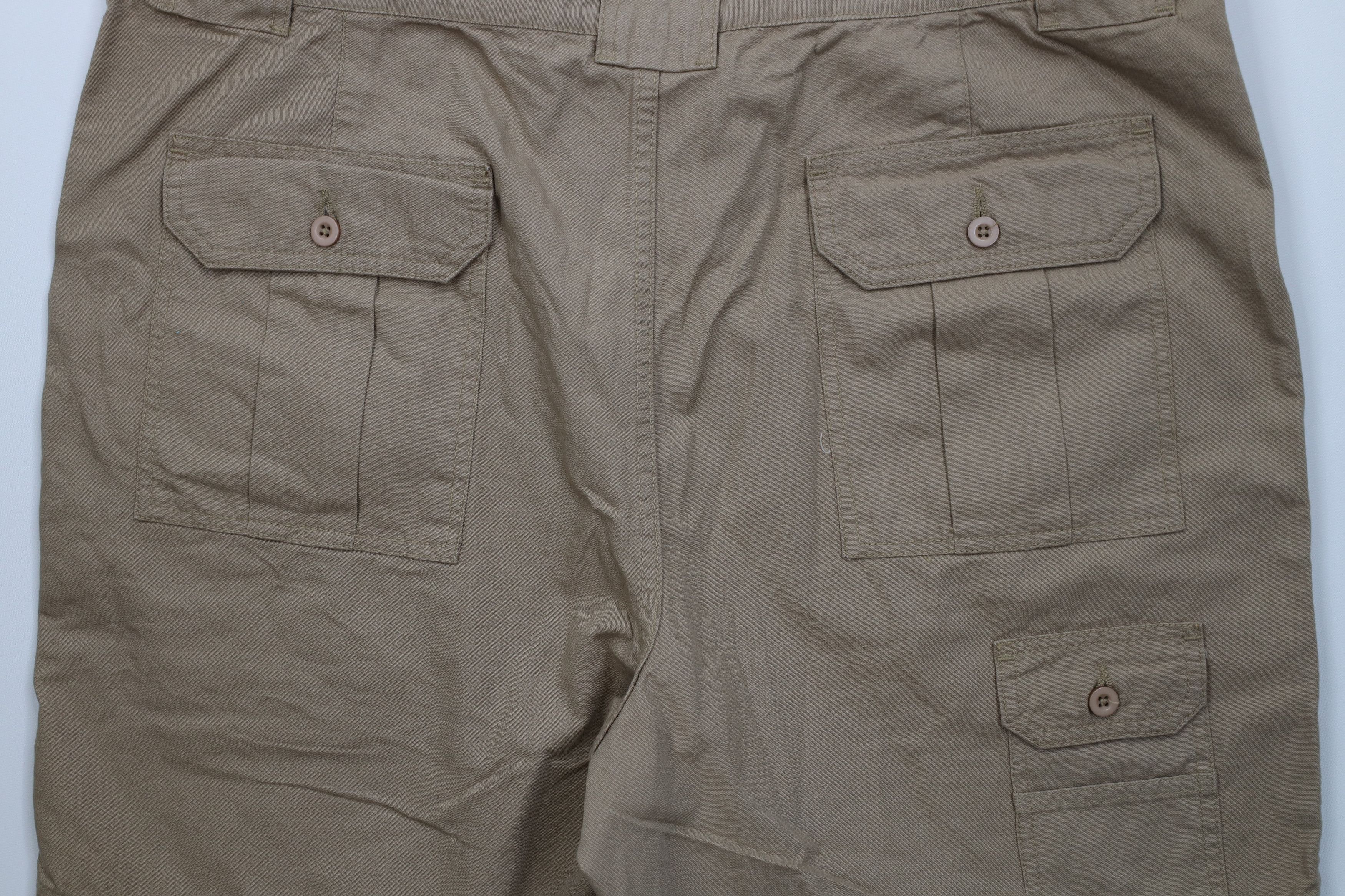Vintage Vintage 90s Y2K Streetwear Above Knee Trekking Cargo Shorts Size US 42 / EU 58 - 12 Thumbnail
