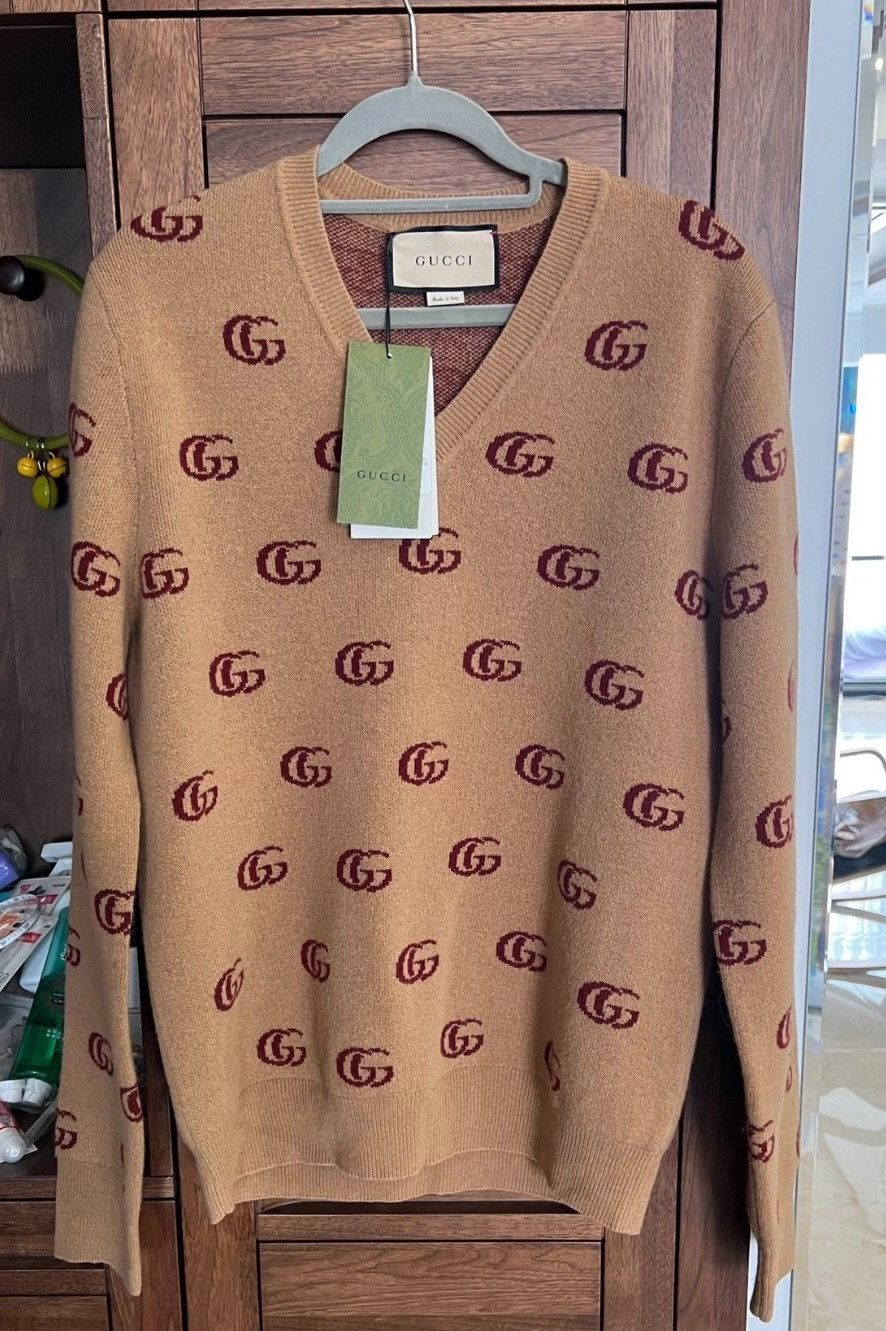 Gucci Gucci Loose wool sweater 2501-Nextarrow Size US S / EU 44-46 / 1 - 1 Thumbnail