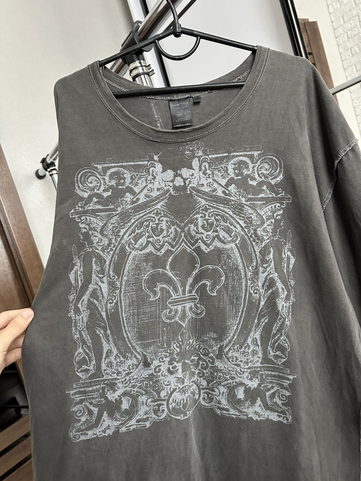 Number (N)ine Number (N)Ine Vintage Long Sleeve T-Shirt Japanese Size US XL / EU 56 / 4 - 6 Thumbnail