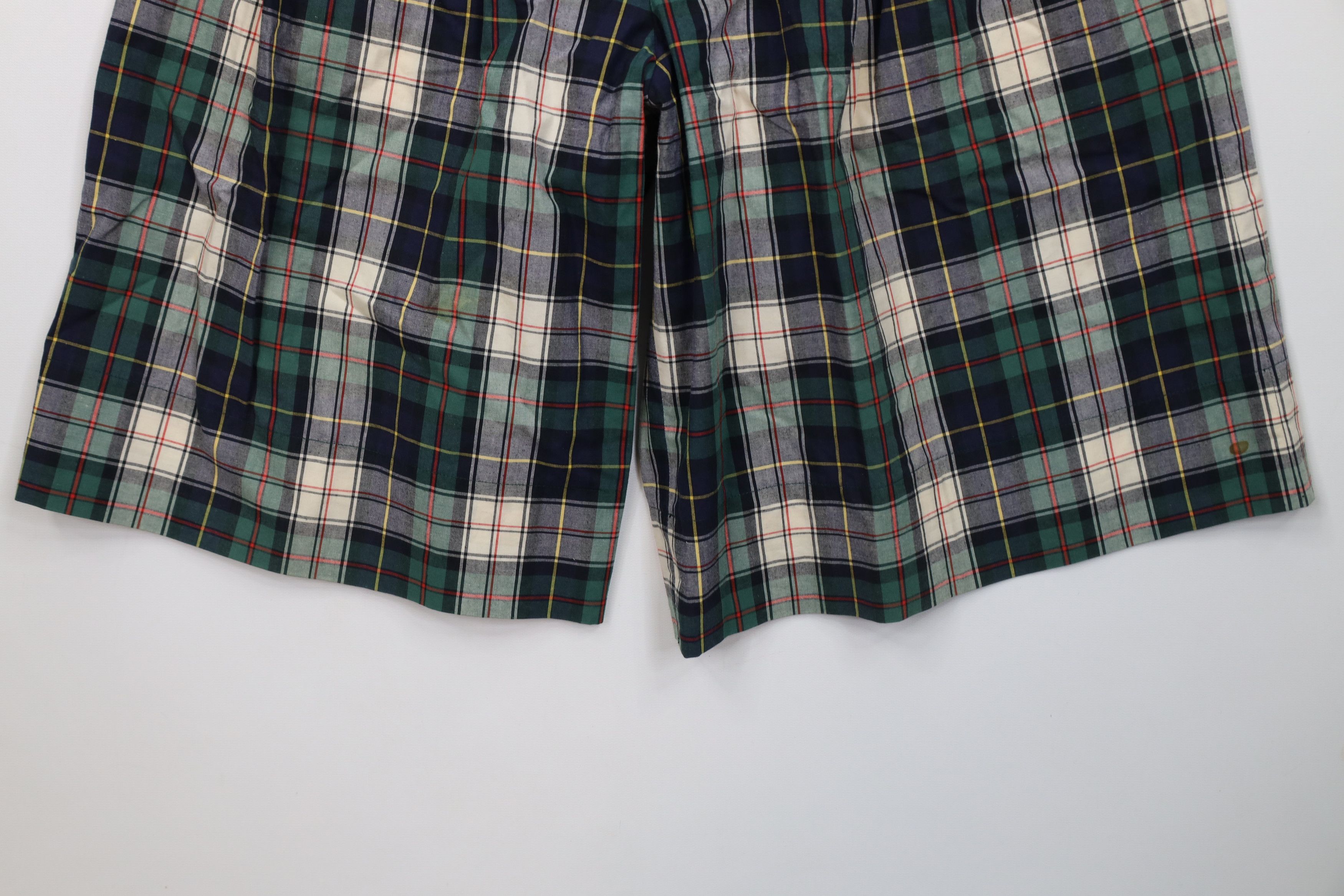 Ralph Lauren Vintage 70s 80s Ralph Lauren Bermuda Bush Shorts Plaid Size 30" / US 8 / IT 44 - 4 Thumbnail