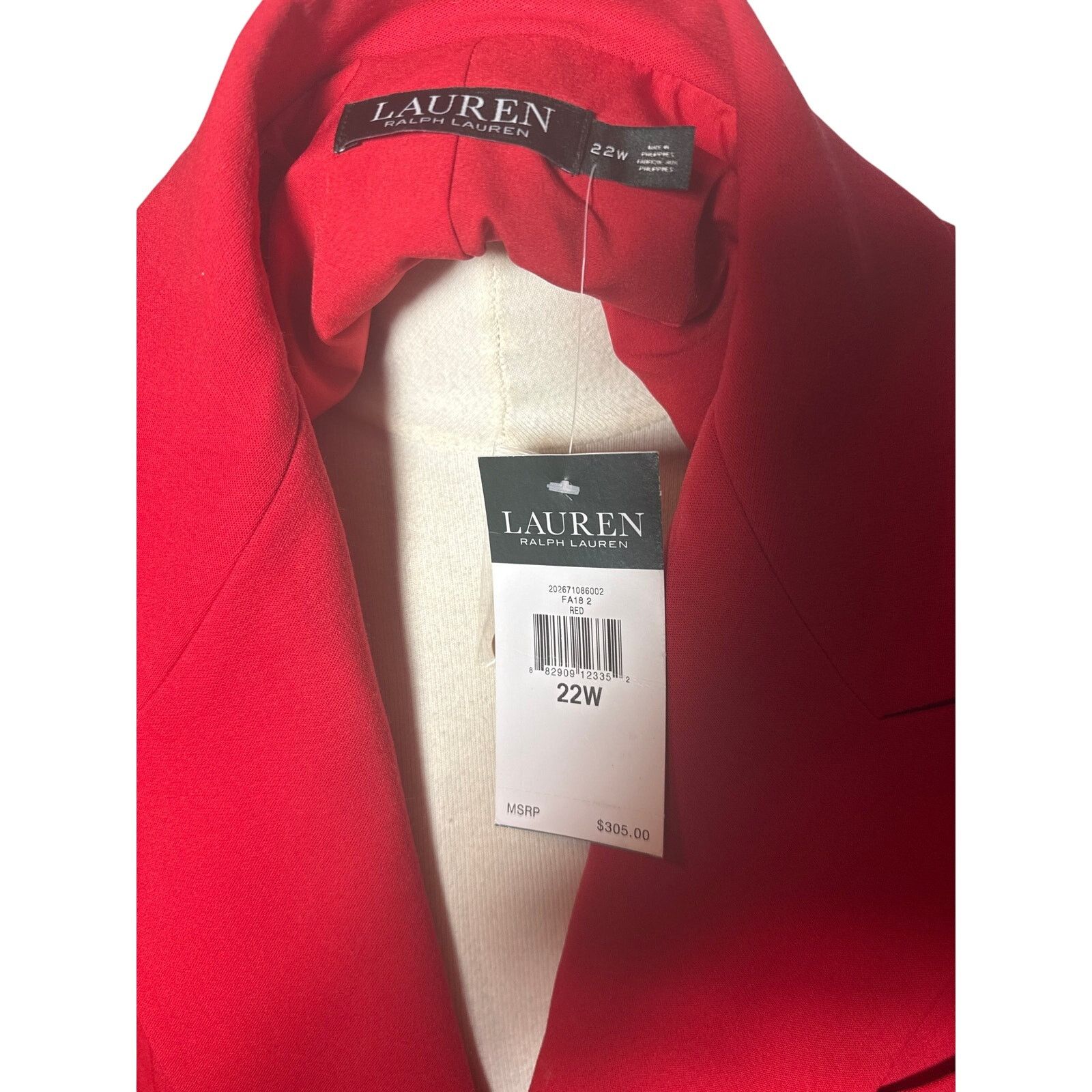 Ralph Lauren Ralph Lauren red blazer and signature gold buttons Size ONE SIZE - 7 Thumbnail