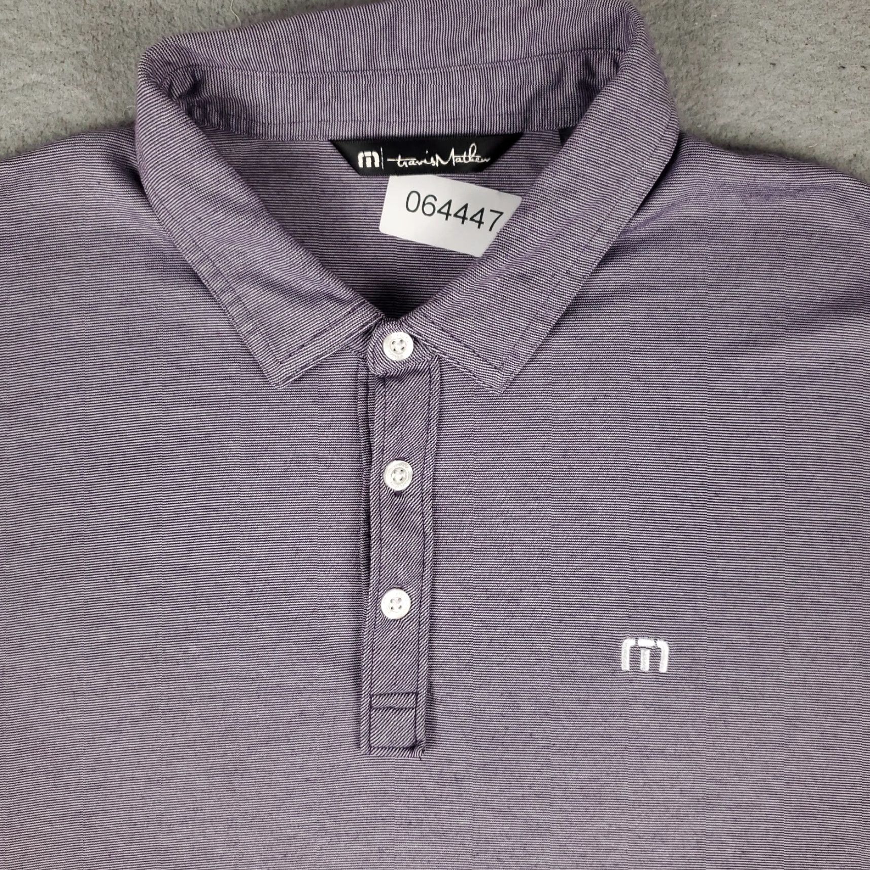 TravisMathew Travis Mathew Polo Shirt Mens Size Large Purple Golf Casual Short Sleeve Shirt Size US L / EU 52-54 / 3 - 2 Thumbnail