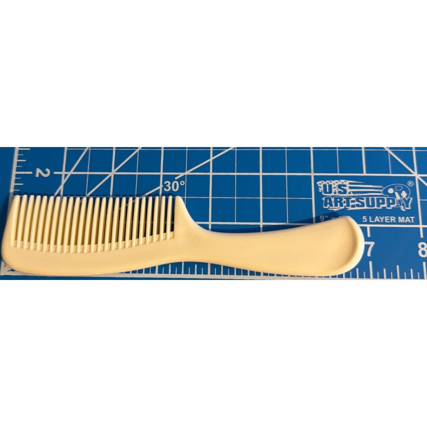 Other Vintage Estée Lauder Cream Plastic Comb Wide Teeth Estate 7" Size ONE SIZE - 6 Thumbnail