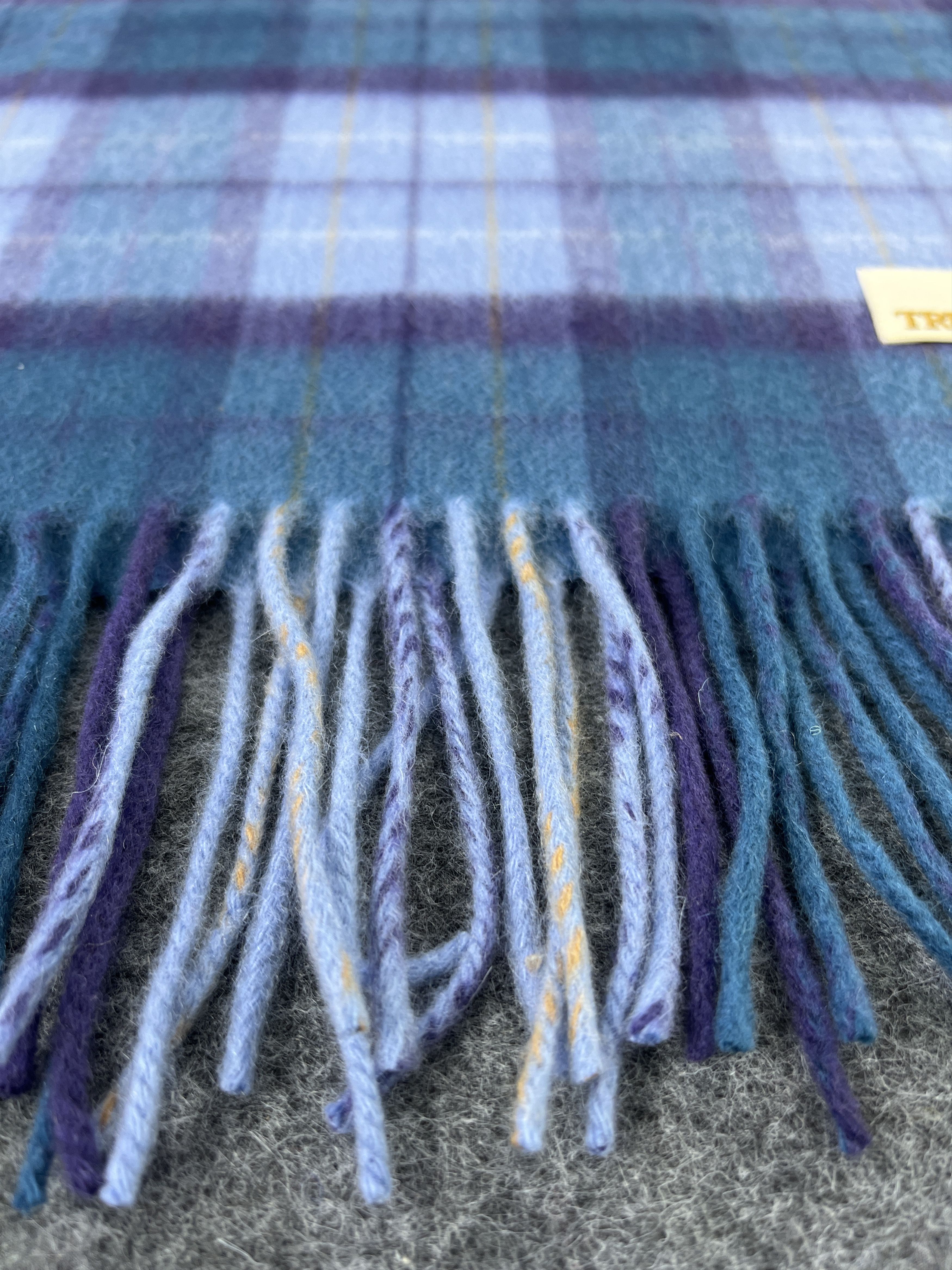 Trussardi × Vintage Trussardi Checked Scarf / Muffler / Neckwear T128 Size ONE SIZE - 7 Thumbnail