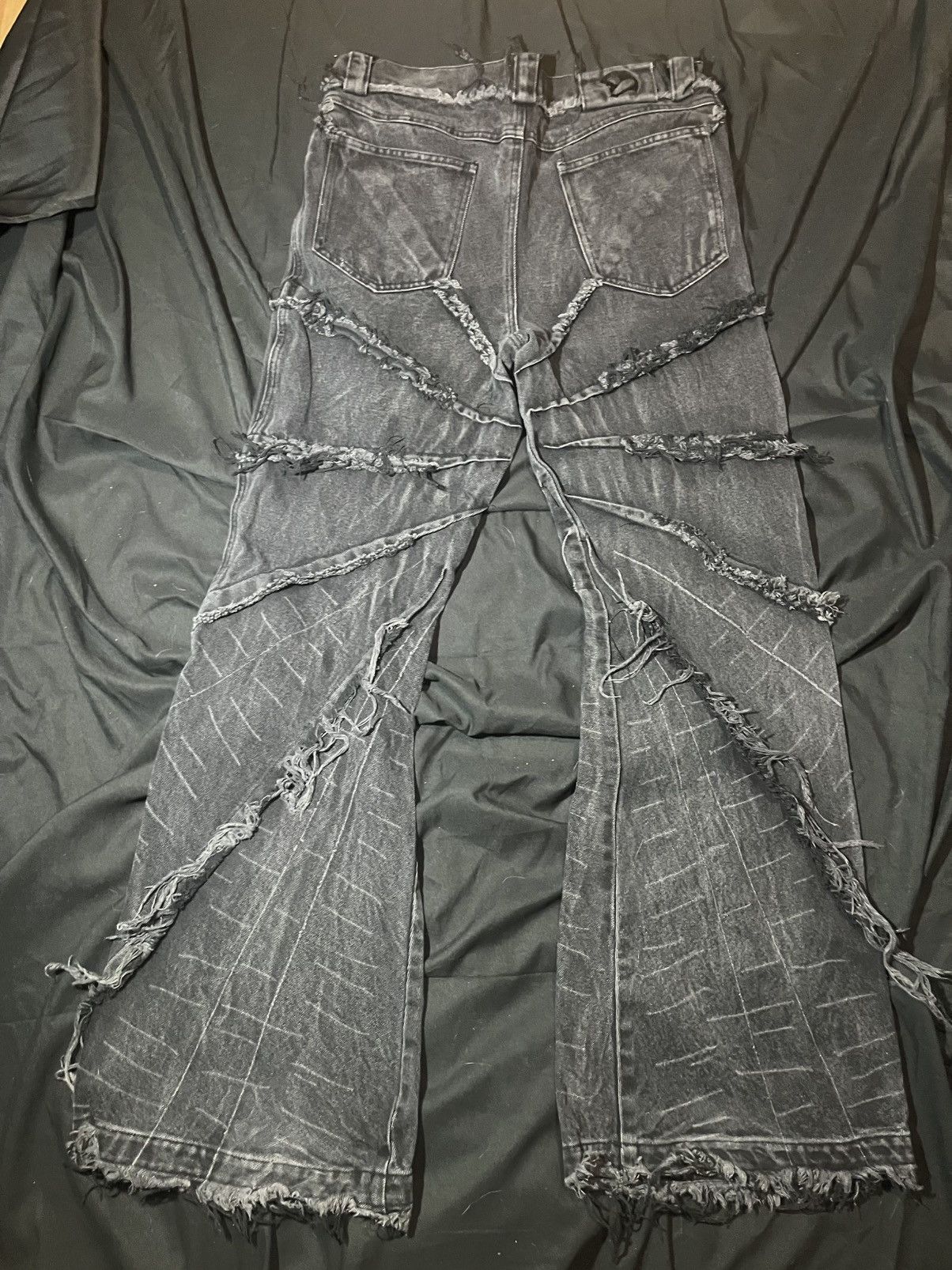 Other Cyvist black webbed flared denim Size US 34 / EU 50 - 2 Thumbnail