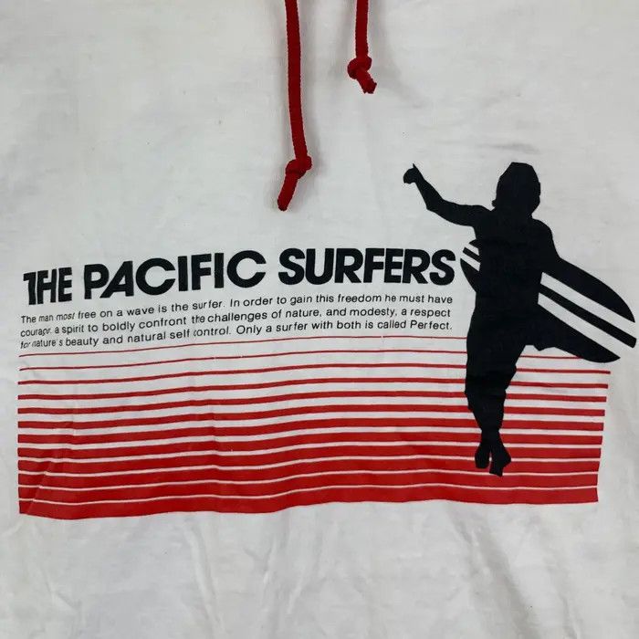 Vintage Vintage LARK THE PACIFIC SURFES Pullover Hoodie Top Beach Size US M / EU 48-50 / 2 - 3 Thumbnail