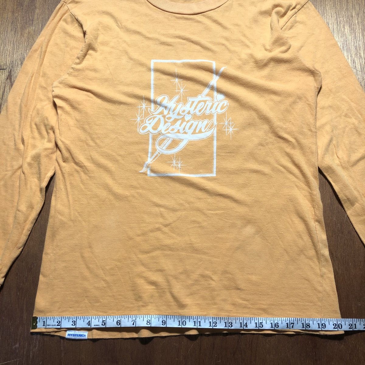 Hysteric Glamour × Japanese Brand × Vintage Hysteric Glamour Long Sleeve T-Shirt “Hysteric Design” Size US S / EU 44-46 / 1 - 9 Thumbnail
