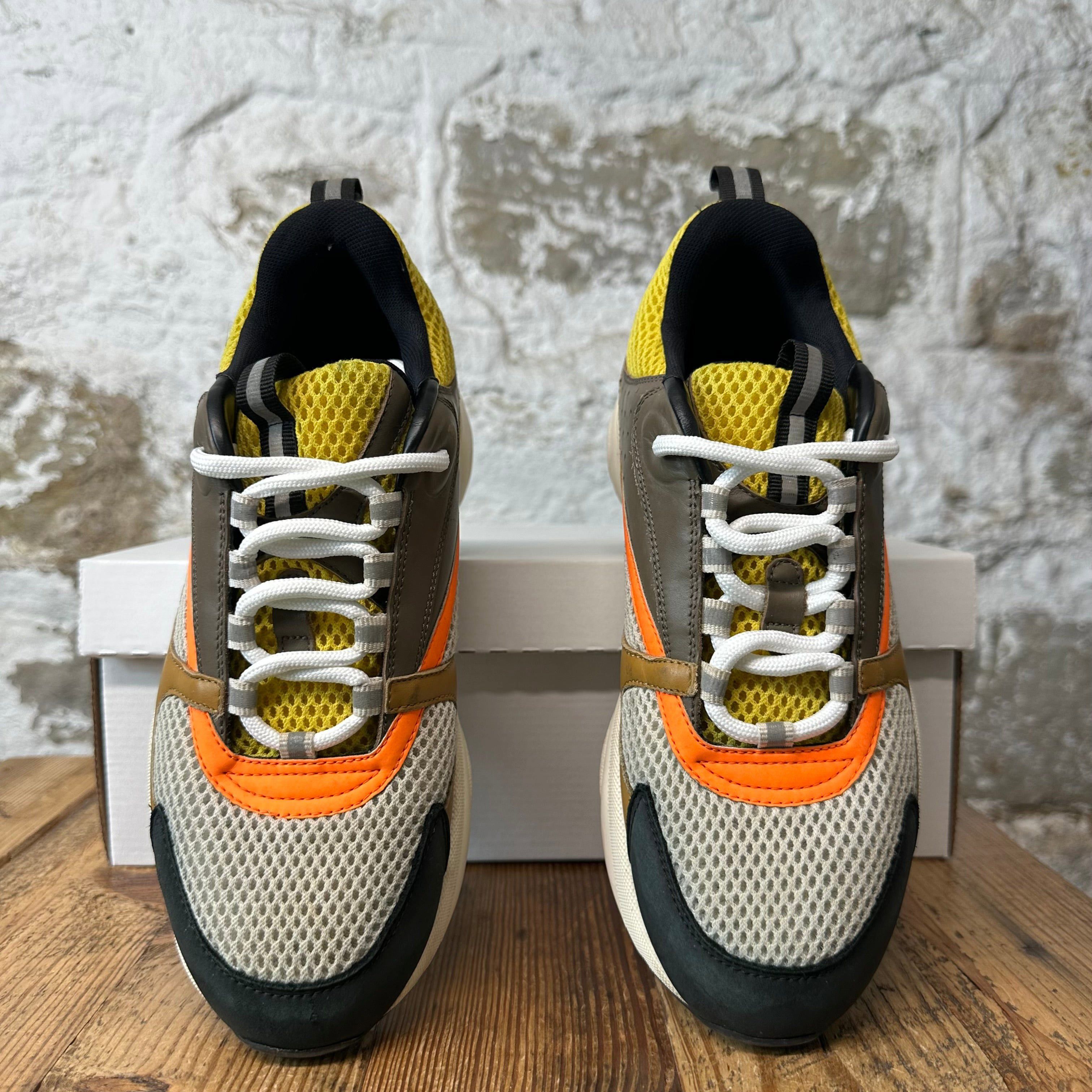 Dior Dior B22 Brown Orange White Sneaker Sz 6.5 (39) Size US 6.5 / EU 39-40 - 3 Thumbnail