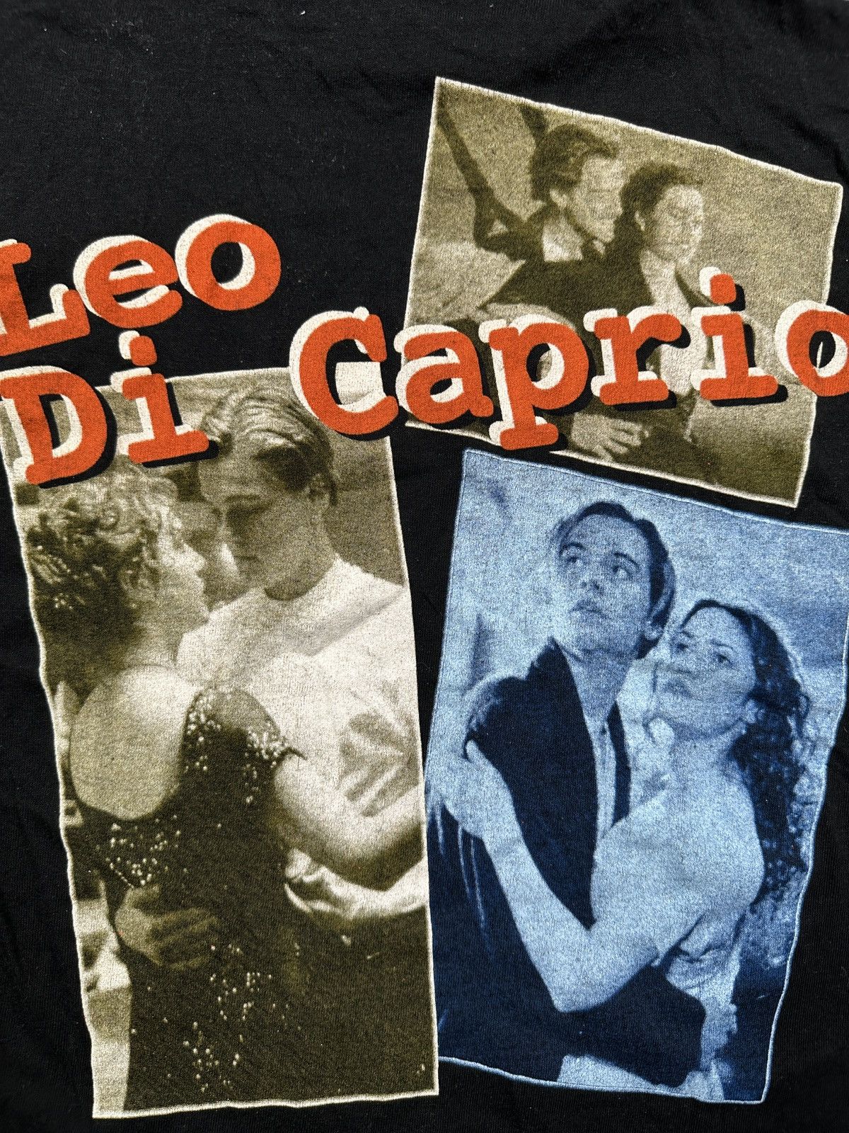 Vintage Vintage 90s Leonardo Dicaprio Leo Archiv Movie Tee Rare Hype Size S / US 4 / IT 40 - 8 Thumbnail