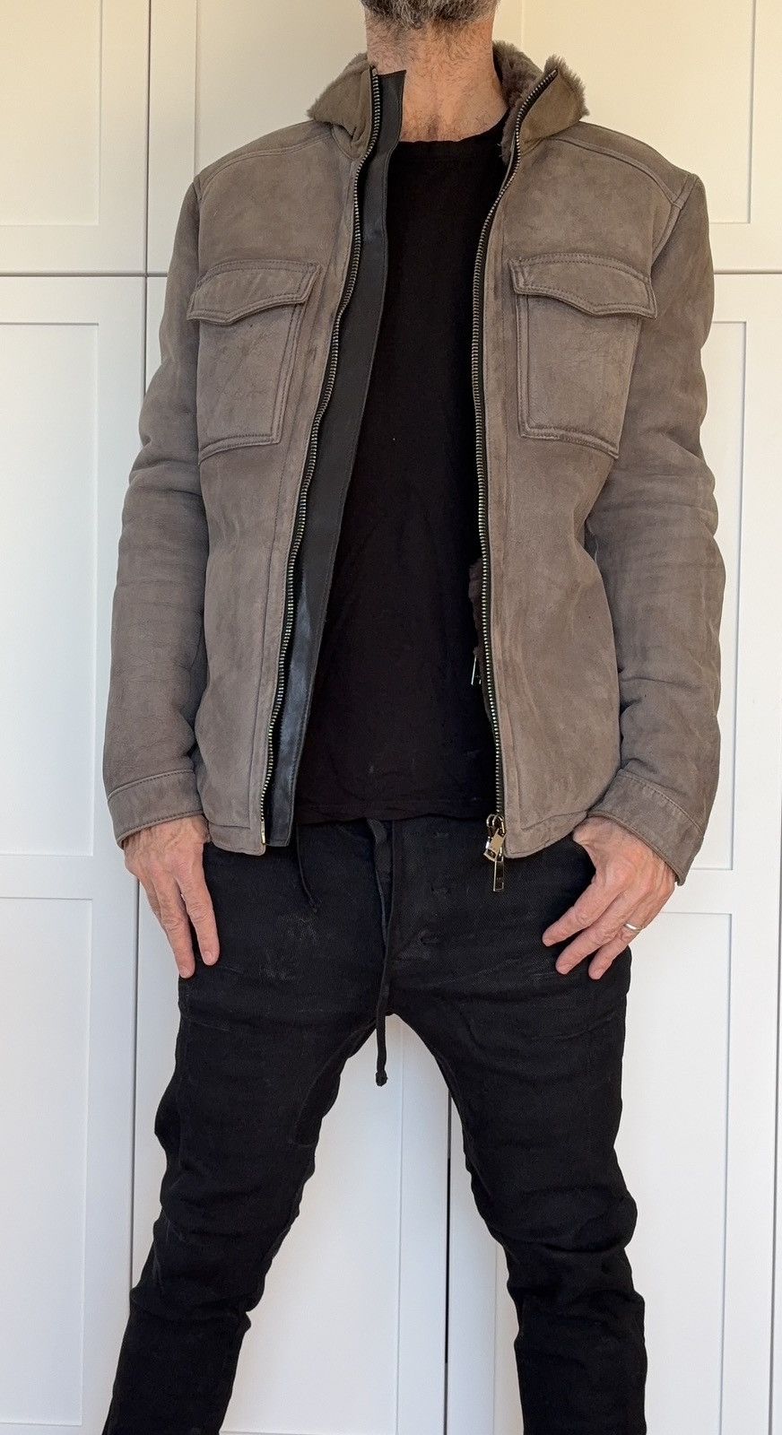 Tom Ford BNWT ARI SOHO Shearling Jacket Size US L / EU 52-54 / 3 - 19 Thumbnail