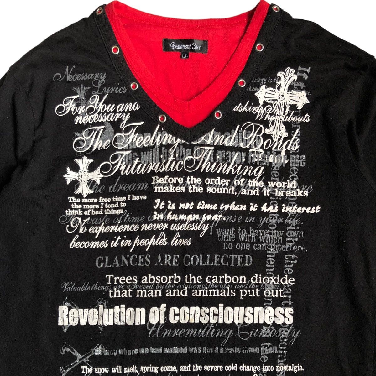If Six Was Nine Japanese Brand Beaumont Carr tshirt Size US M / EU 48-50 / 2 - 4 Thumbnail