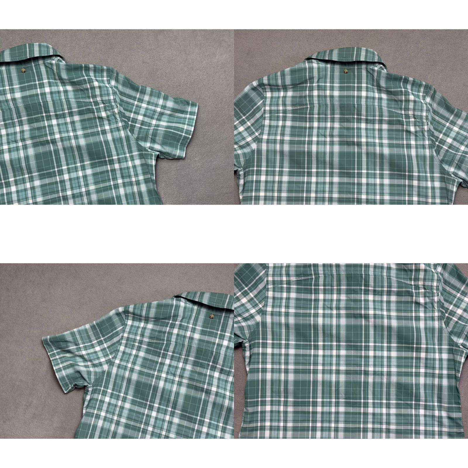 Vintage Rohan Green Button-Up Shirt Womens size 12 Short Sleeve Outdoor Hiking, Collared, Regular Size XL / US 12-14 / IT 48-50 - 9 Thumbnail