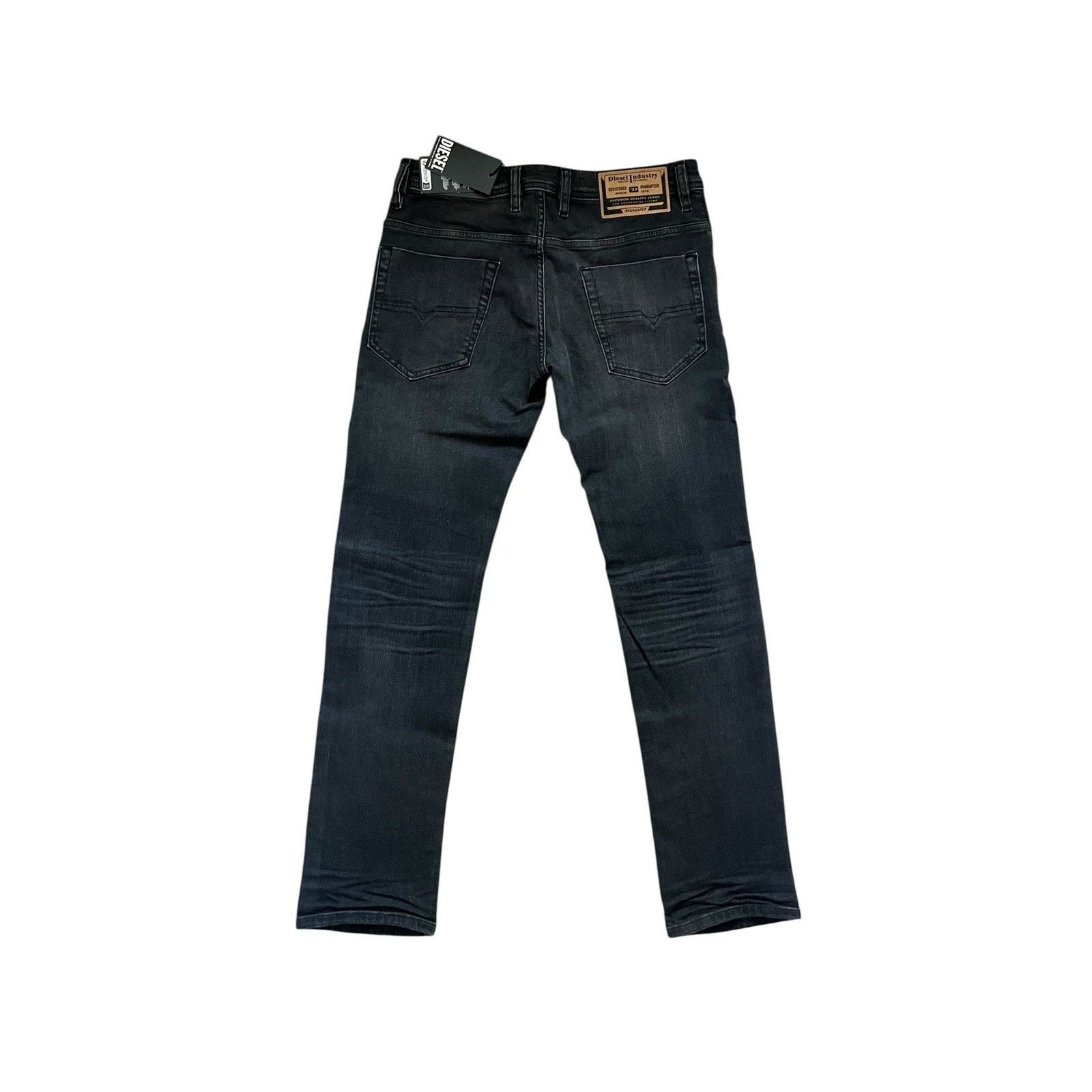 Diesel Diesel Mens Safado Straight Fit Jeans RB063 Black Size 32/30 Size US 32 / EU 48 - 6 Thumbnail