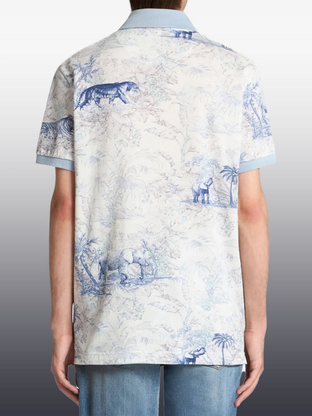 Other Safari Print Polo Shirt – Men’s Short Sleeve Polo Size US M / EU 48-50 / 2 - 2 Thumbnail